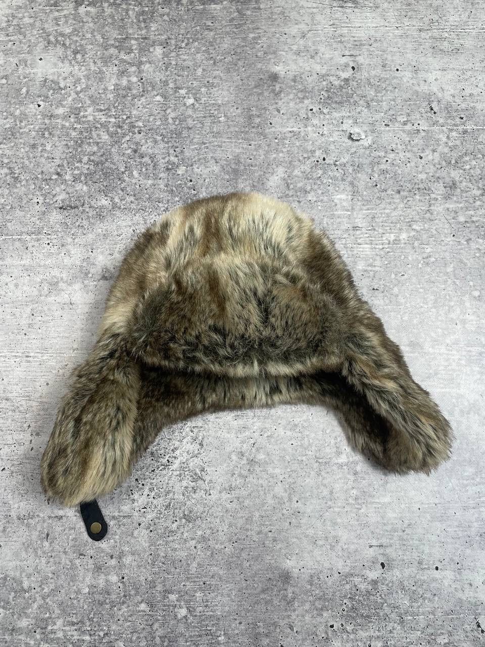 Japanese Brand Vintage Fuzzy Fur Trapper Hat Usanka Y2K Size ONE SIZE - 3 Thumbnail