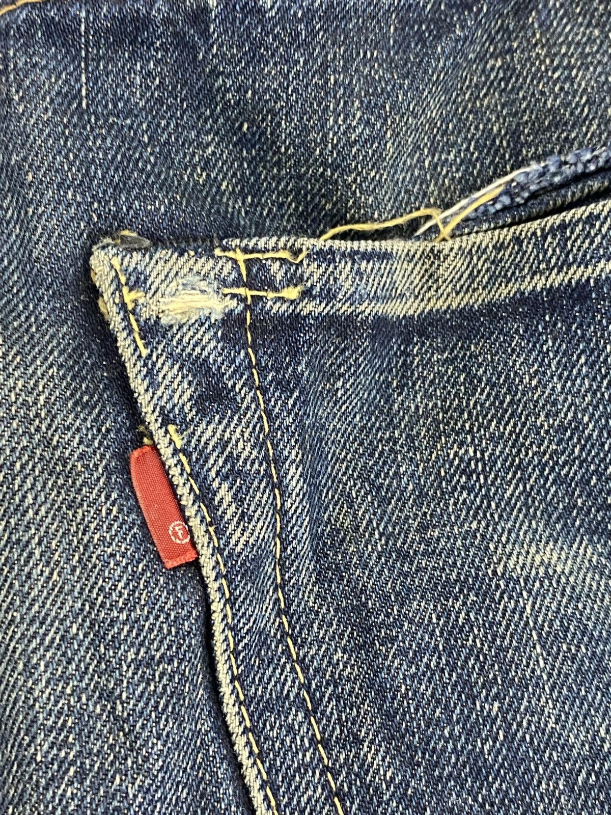 KOJIMA GENES 90s vintage raw denim selvedge jeans wash & wears Size US 29 - 7 Thumbnail