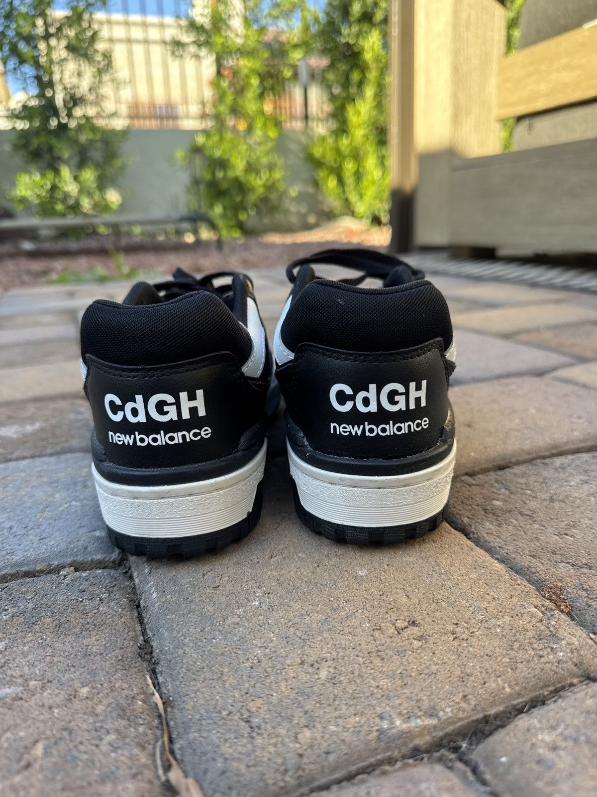 Comme des Garcons × New Balance Black and white new balance 550s Size US 8 / EU 41 - 3 Thumbnail