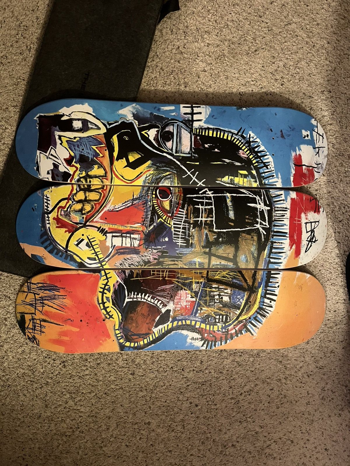 Jean-Michel Basquiat Jean-Michel Basquiat “Skull” × The Skate Room Skateboard Set Size ONE SIZE - 3 Thumbnail