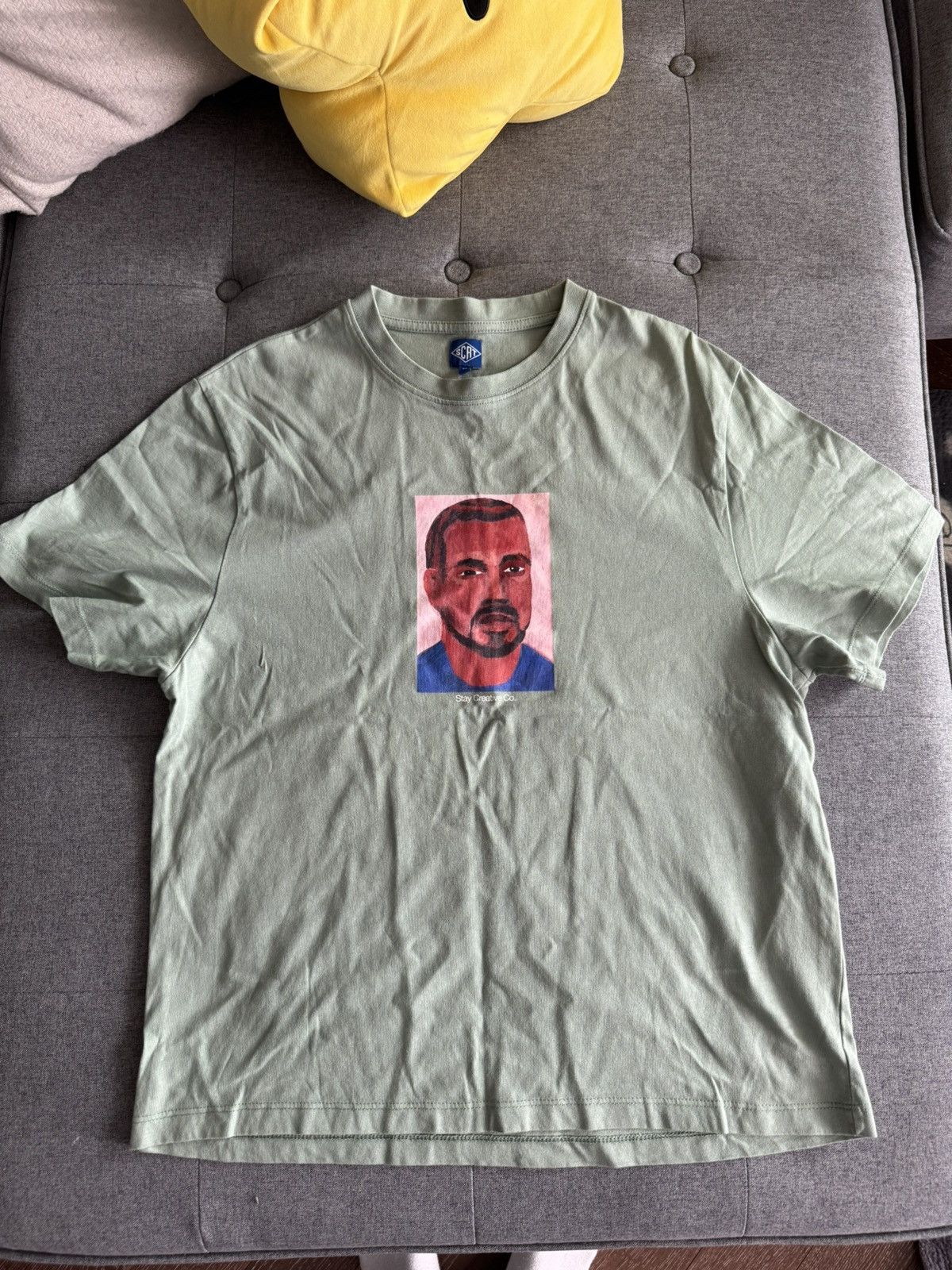 SCRT Stay Creative Kanye tee Size US M / EU 48-50 / 2 - 1 Thumbnail