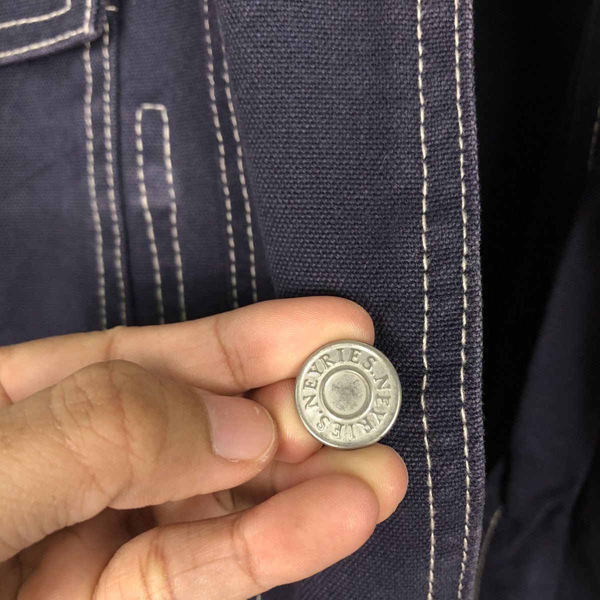 Japanese Brand 📌Vintage Chore Work Jacket Detroit Neyries Issey Miyake Size US M / EU 48-50 / 2 - 17 Thumbnail