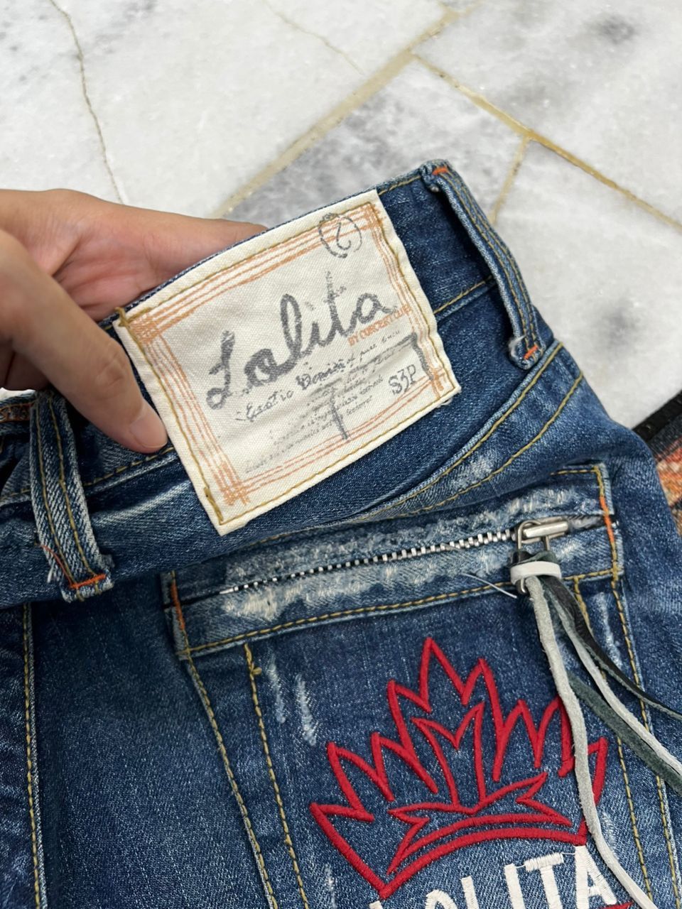 If Six Was Nine × Japanese Brand Rare 🔥 Yoshitomo Nara x Lolita Jeans Size US 35 - 9 Thumbnail