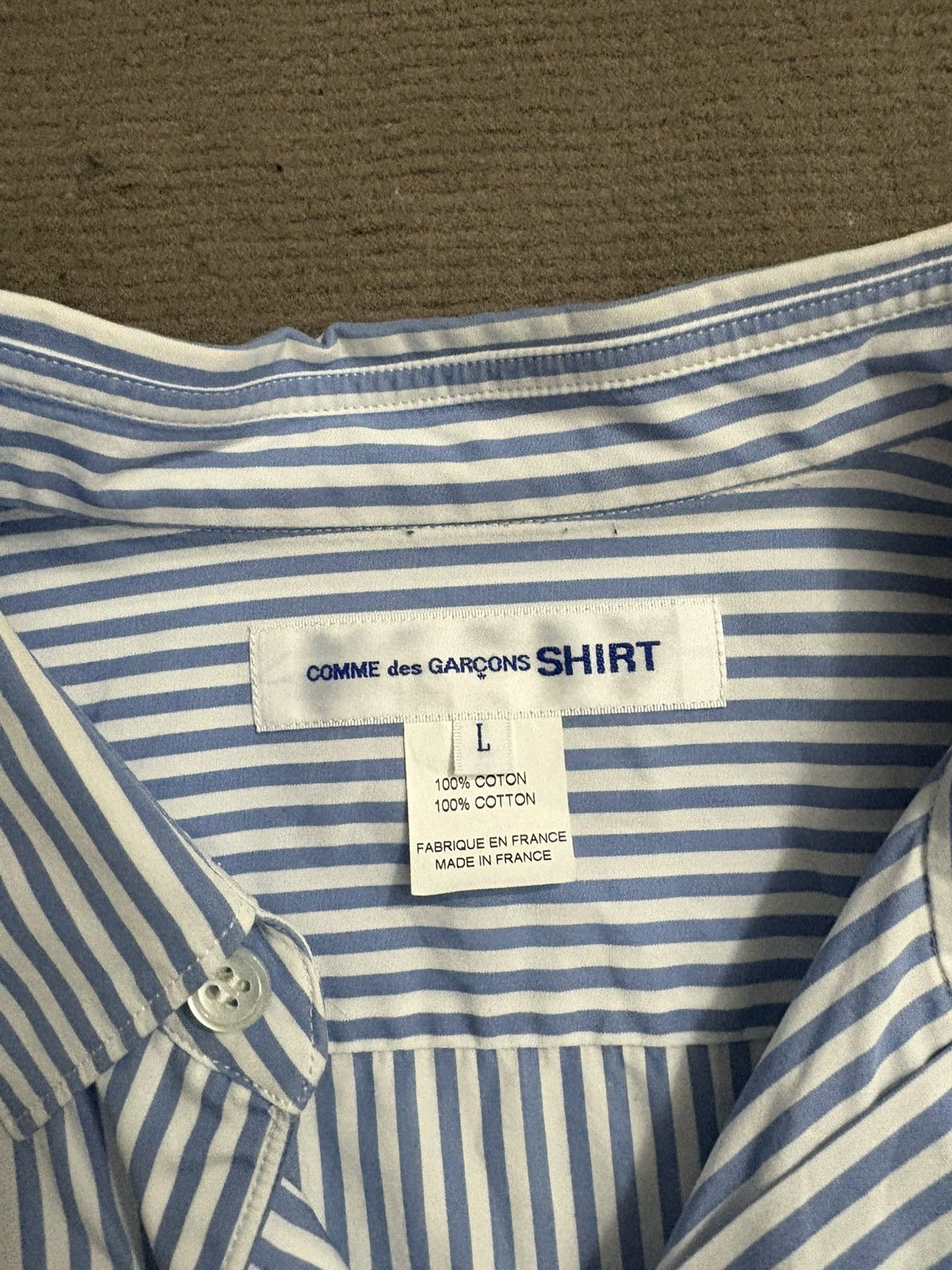 Comme des Garcons SHIRT Comme Des Garcons Shirt “Origami Flower Shirt” Size US L / EU 52-54 / 3 - 3 Thumbnail