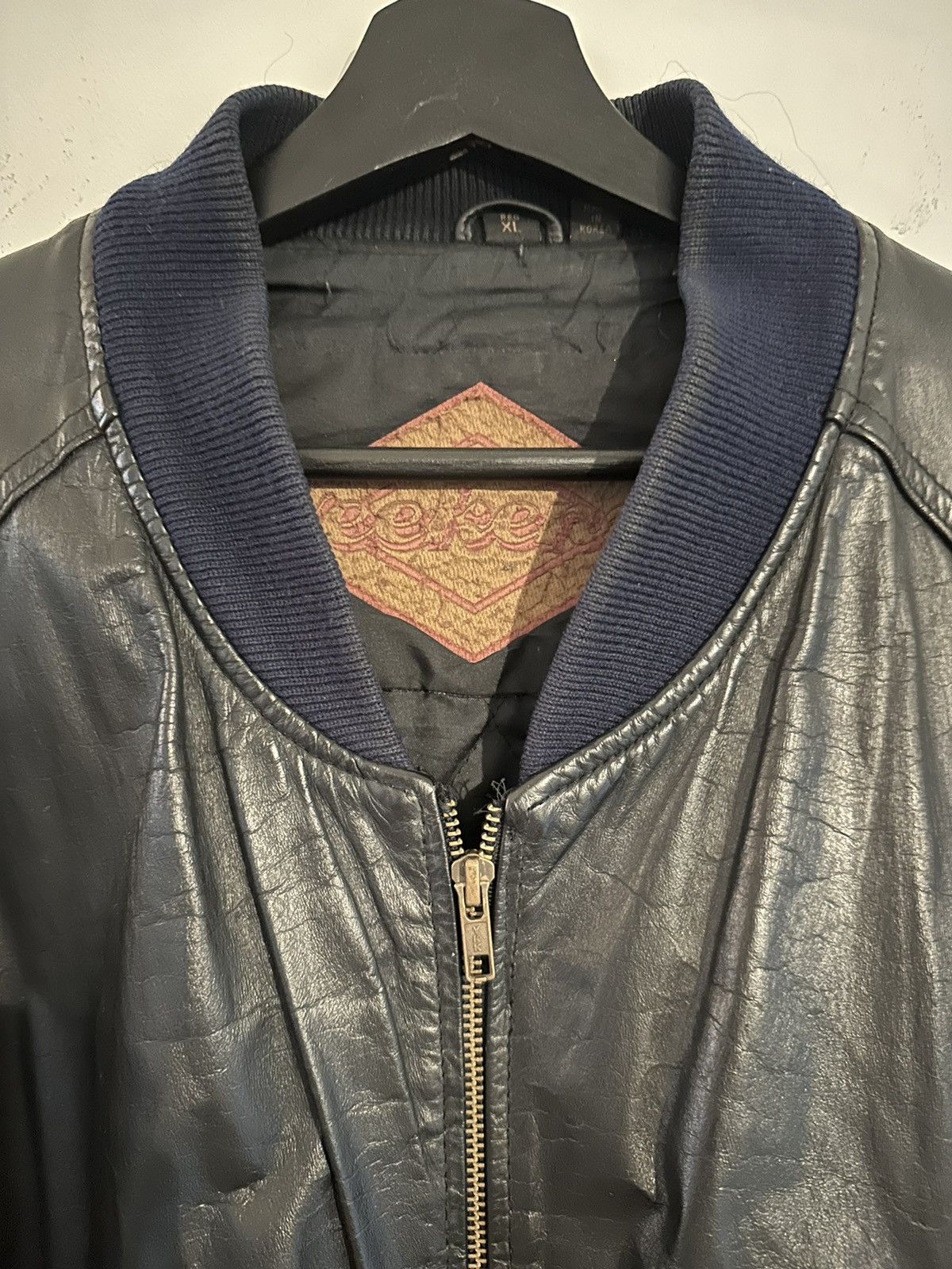 Vintage Leather Bomber Size US XL / EU 56 / 4 - 3 Thumbnail
