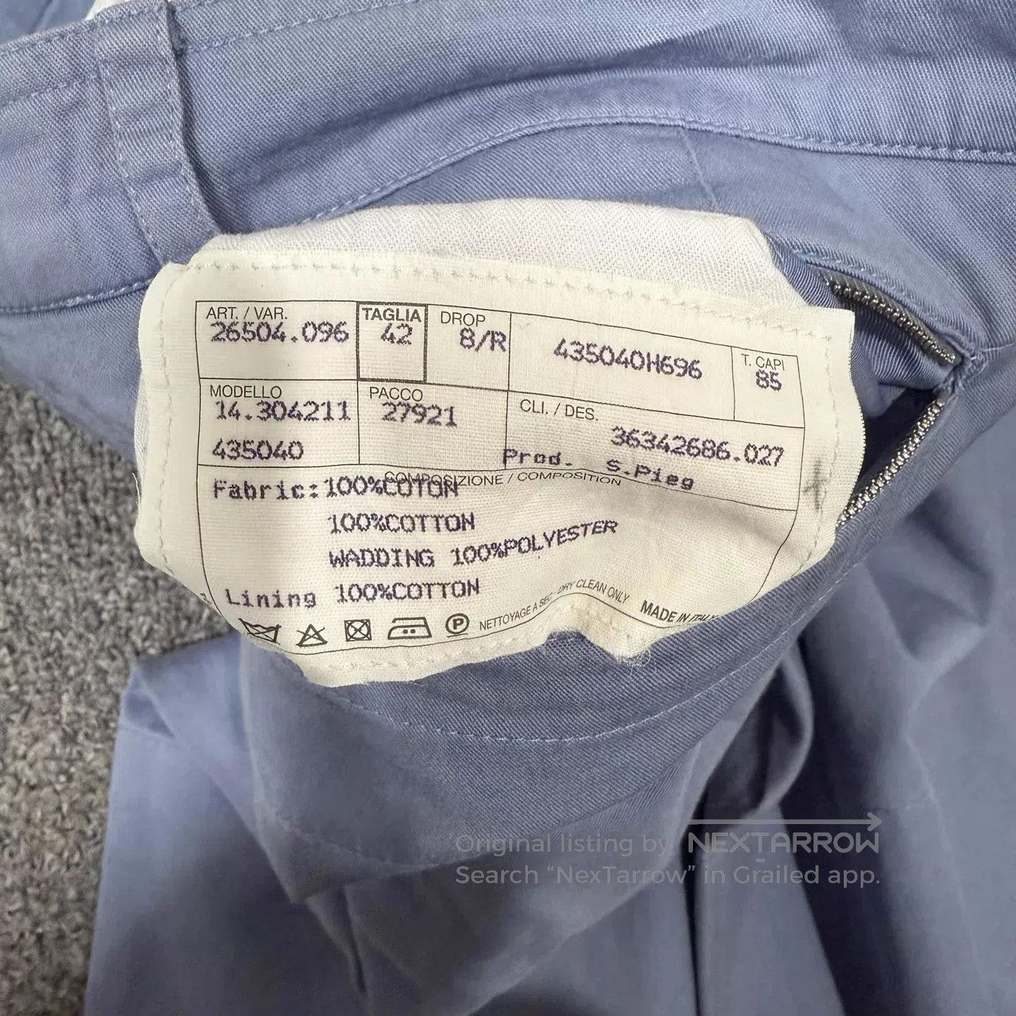 Hermes Blue Casual Shorts Size 42. Size US 42 / EU 58 - 4 Thumbnail
