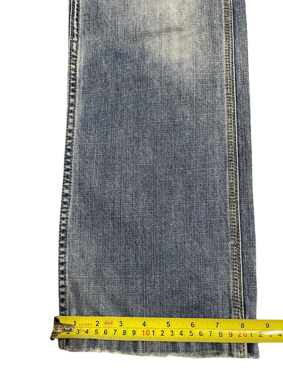Full Count & Co. Vintage Japanese Brand Blue Faded Wash Baggy Style Jeans Size US 32 / EU 48 - 14 Thumbnail