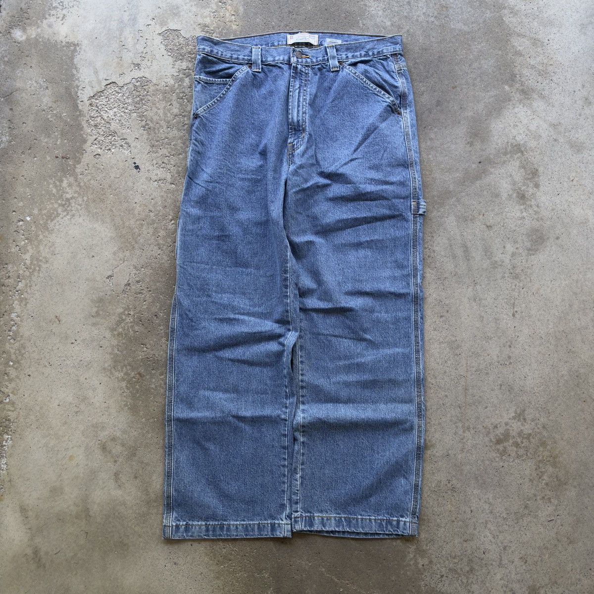 Levi's Levi's Baggy Wide Carpenter Jeans Skater ERD Grunge Chrome Size US 34 / EU 50 - 1 Thumbnail