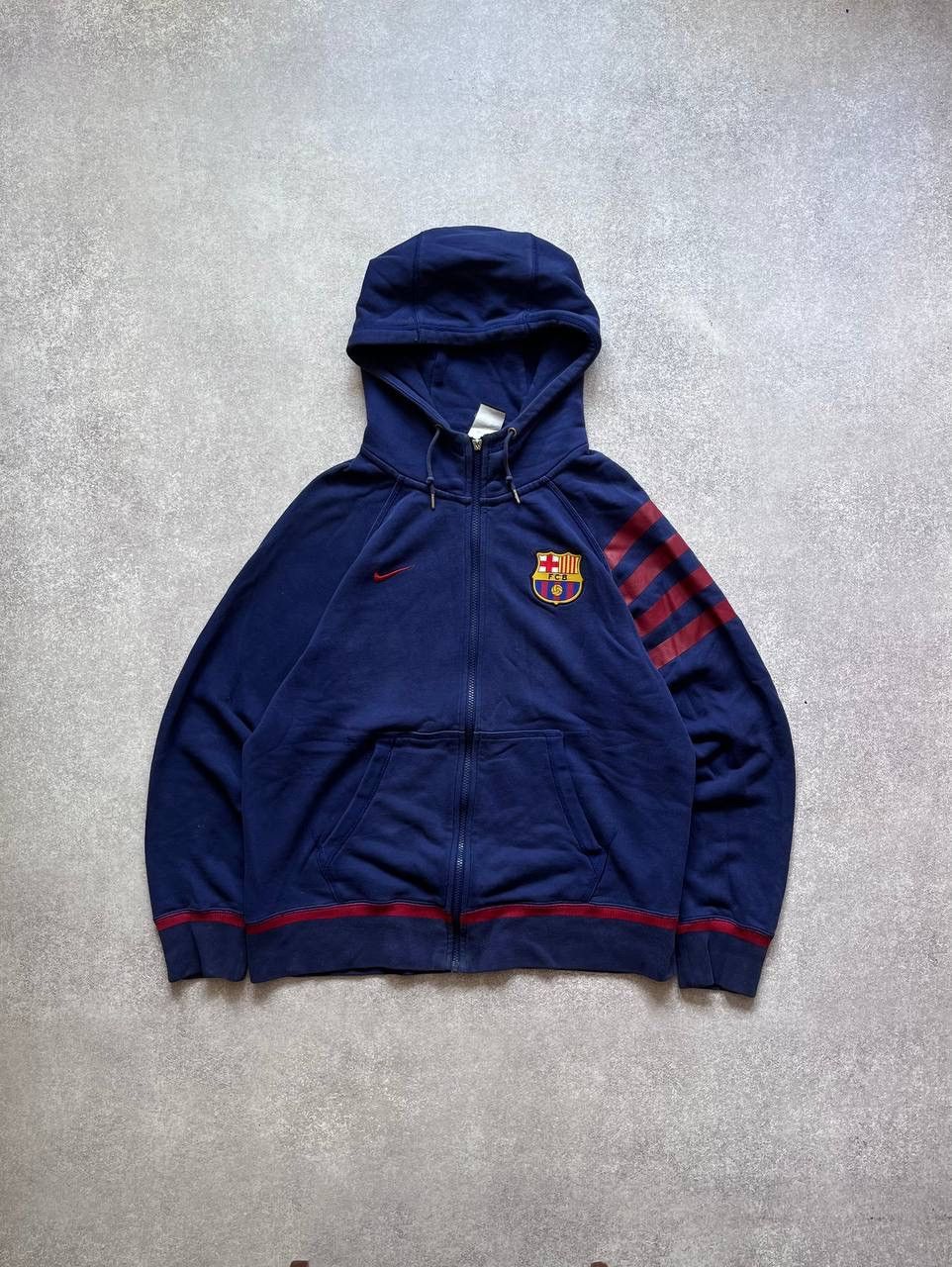 Other Vintage Nike Swoosh Barcelona Boxy Hoodie Y2K L Size US L / EU 52-54 / 3 - 1 Thumbnail