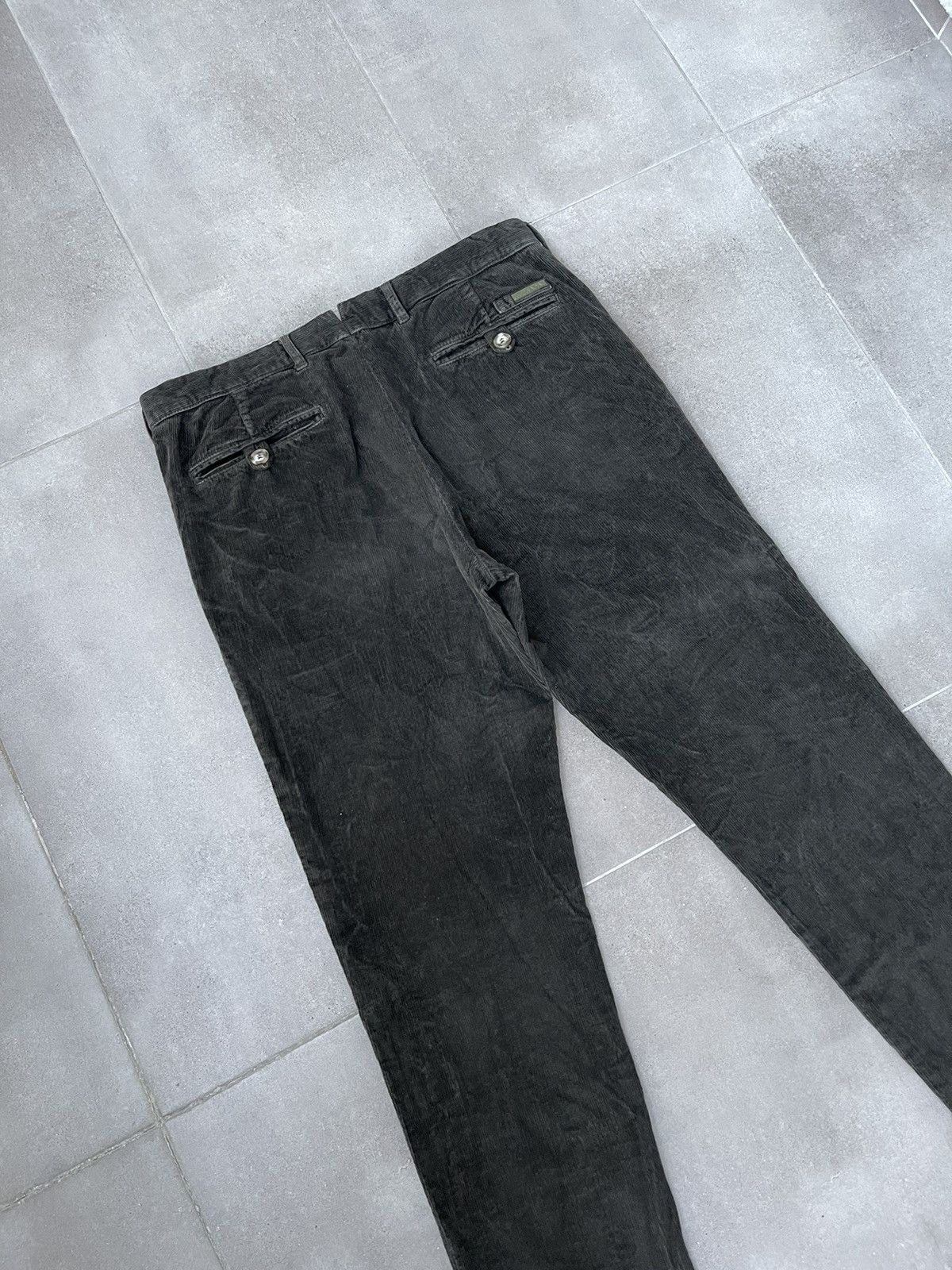 Prada AW11 Prada Corduroy Swamp Green Denim Casual Pants Size US 34 / EU 50 - 13 Thumbnail