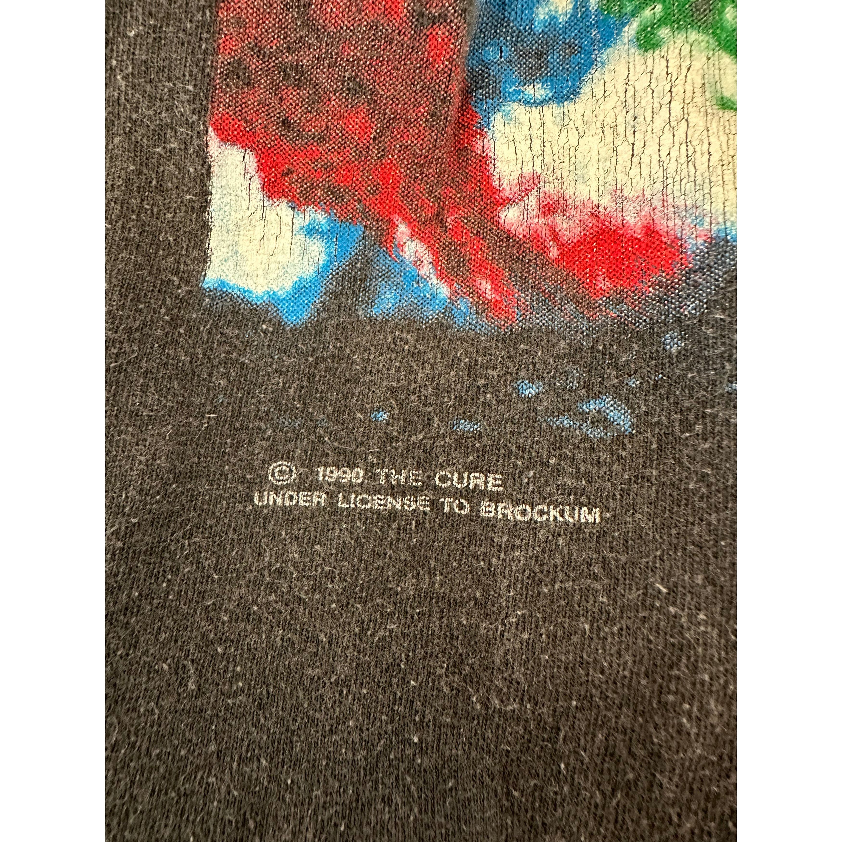 Vintage THE CURE MIXED UP 1990 VINTAGE BROCKUM TEE Size US XL / EU 56 / 4 - 5 Thumbnail