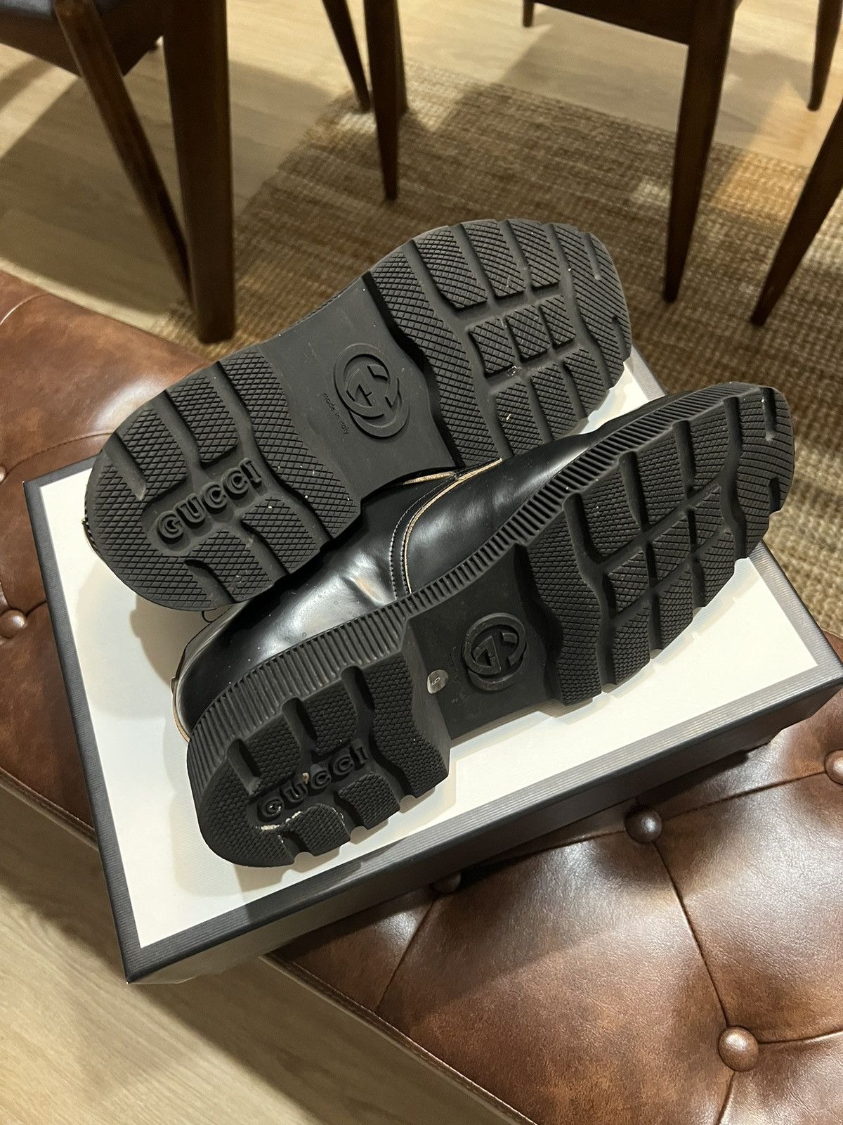 Gucci Square Toe Gucci Derby | Grailed