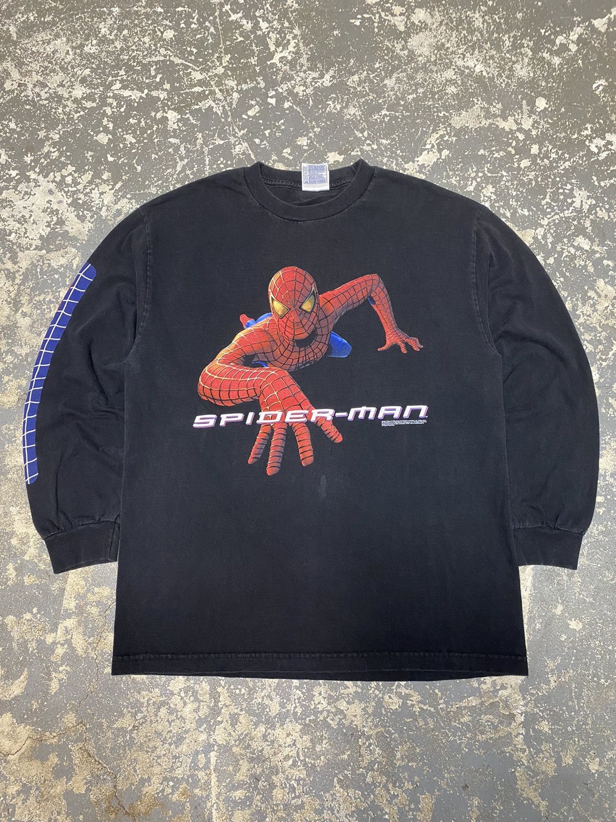 Vintage Spider-Man 2002 store Movie Promotion Button Up Shirt