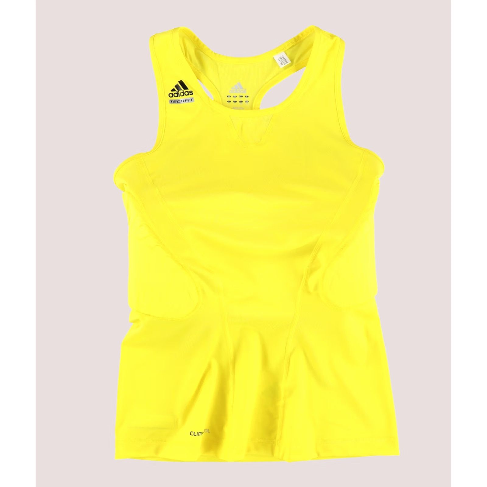 Adidas Adidas Mens Performance Tank Top, Tank, E71780, L, Yellow Size US L / EU 52-54 / 3 - 1 Thumbnail