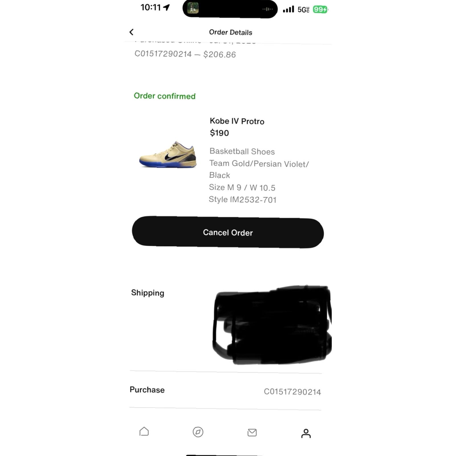 Nike Nike Kobe 4 Protro FC Barcelona Team Gold IM2532-701 Size 9 Order Confirmed Size US 9 / EU 42 - 8 Thumbnail