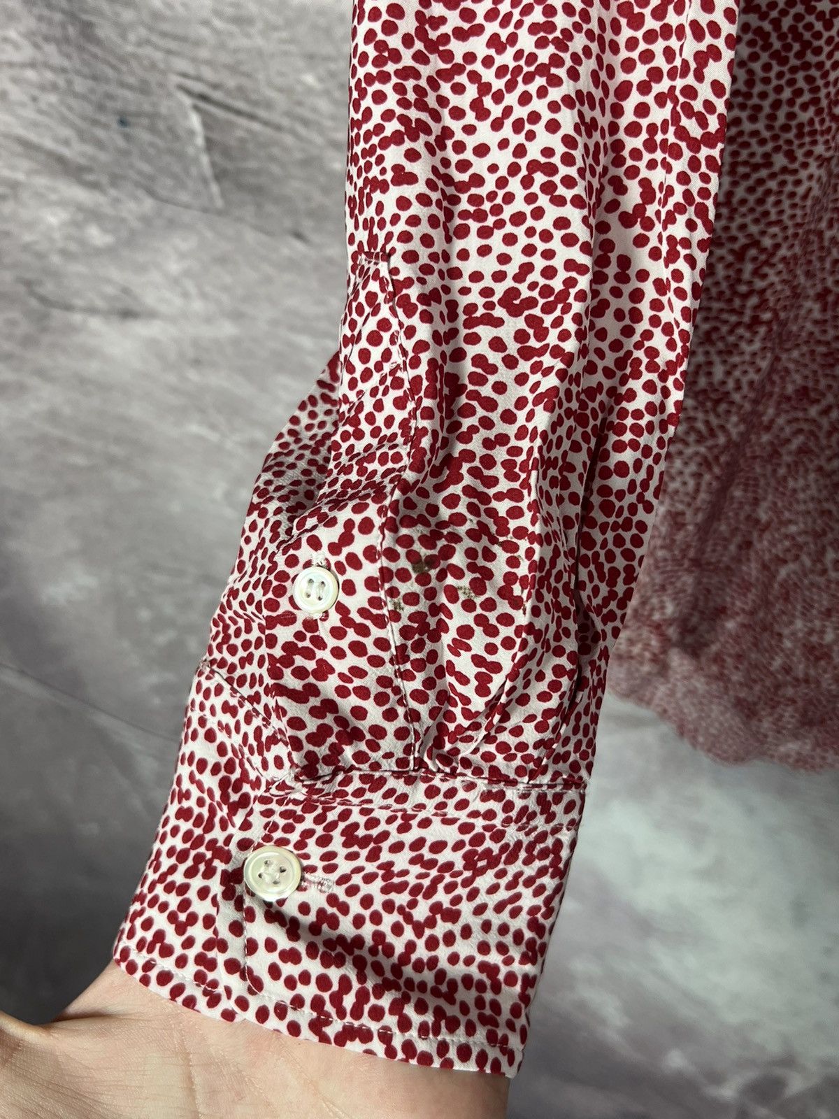 Isabel Marant Isabel Marant Catchell polka dot shirt in red Size M / US 6-8 / IT 42-44 - 7 Thumbnail