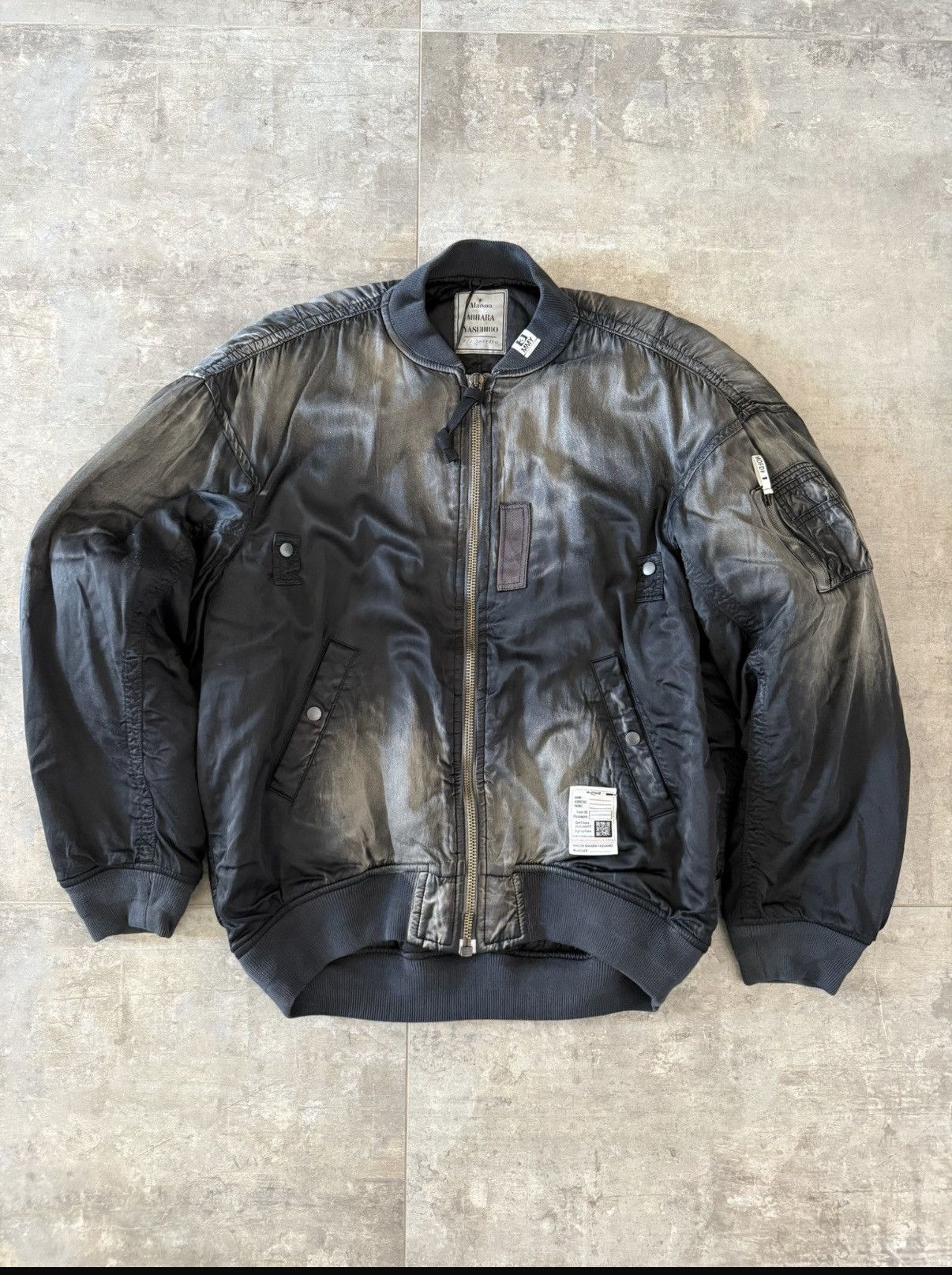 Maison MIHARA YASUHIRO Maison Mihara Yasuhiro bomber denim Size US L / EU 52-54 / 3 - 1 Thumbnail