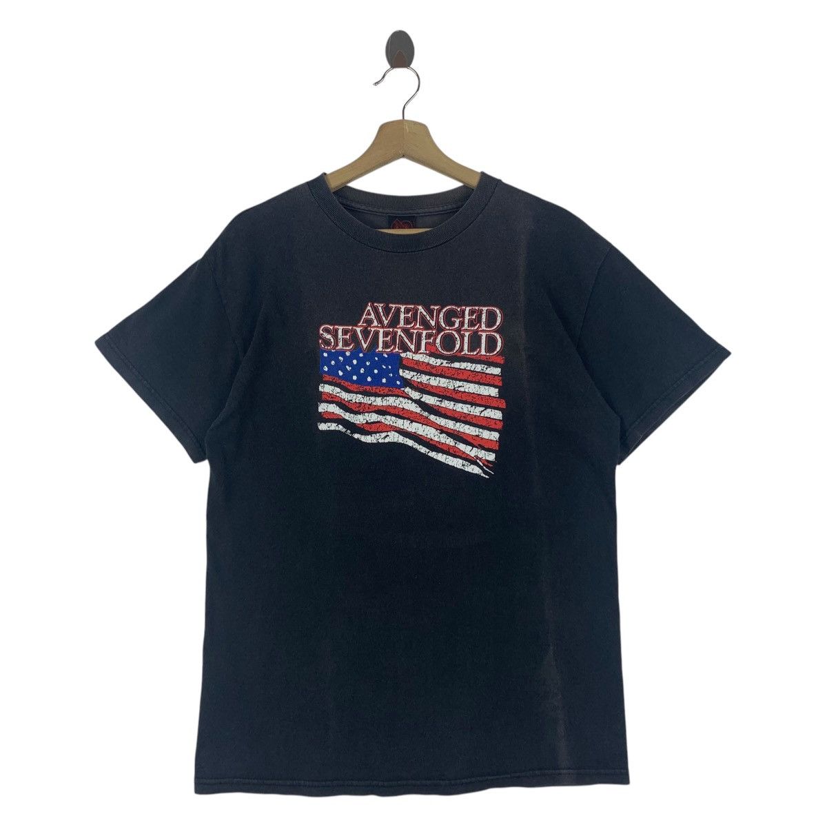 Band Tees × Vintage Vintage AVENGED SEVENFOLD hopeless record band tees Size US M / EU 48-50 / 2 - 1 Thumbnail