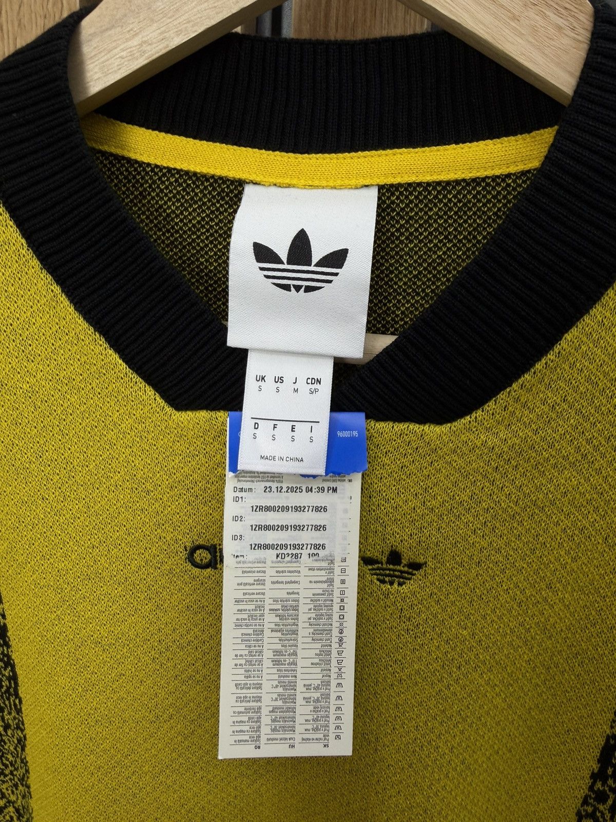 Adidas Adidas Santiago Loose Fully Fashion Knit Jersey Yellow Size US S / EU 44-46 / 1 - 5 Thumbnail