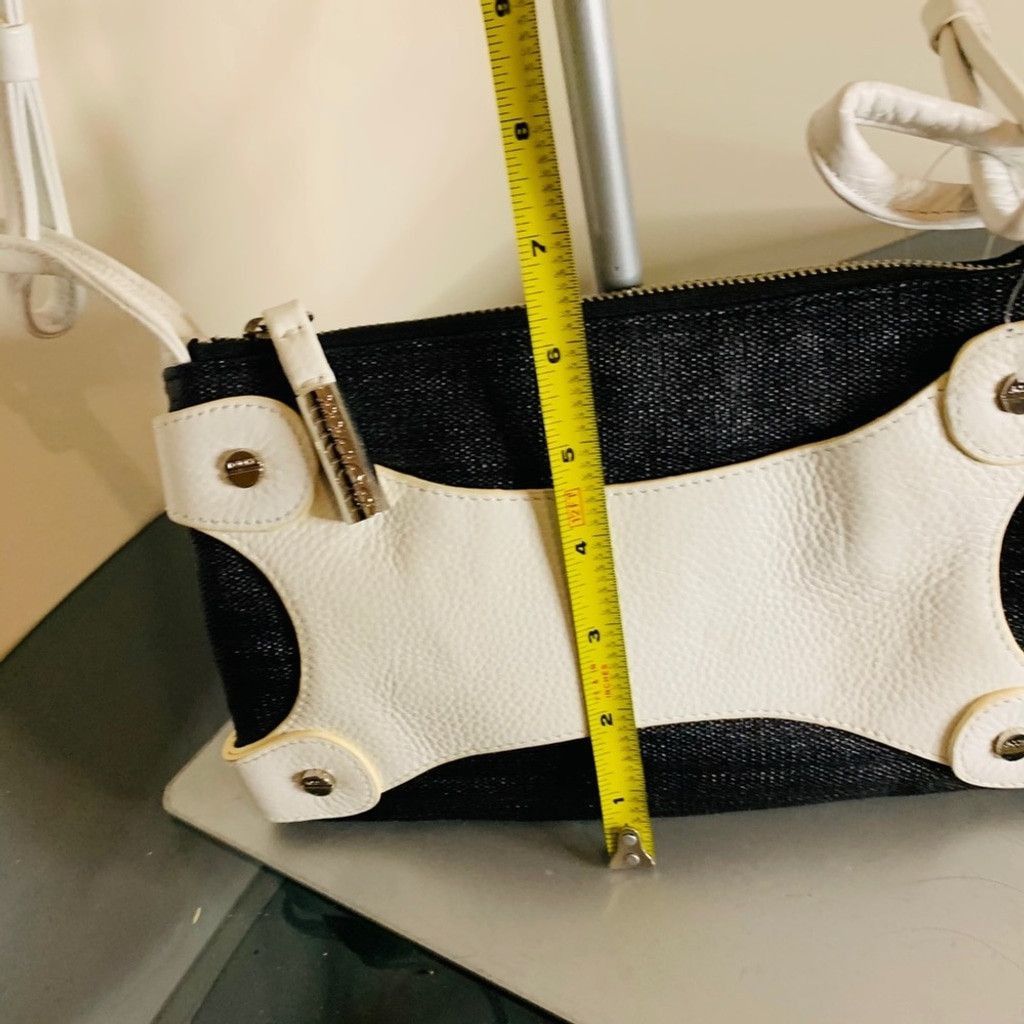 Other BODHI small blue denim w white leather crossbody Size ONE SIZE - 5 Thumbnail