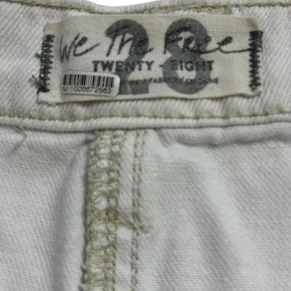 Free People Free People l Brea Cutoff White Denim Skirt 28/6 Size 28" / US 6 / IT 42 - 6 Thumbnail