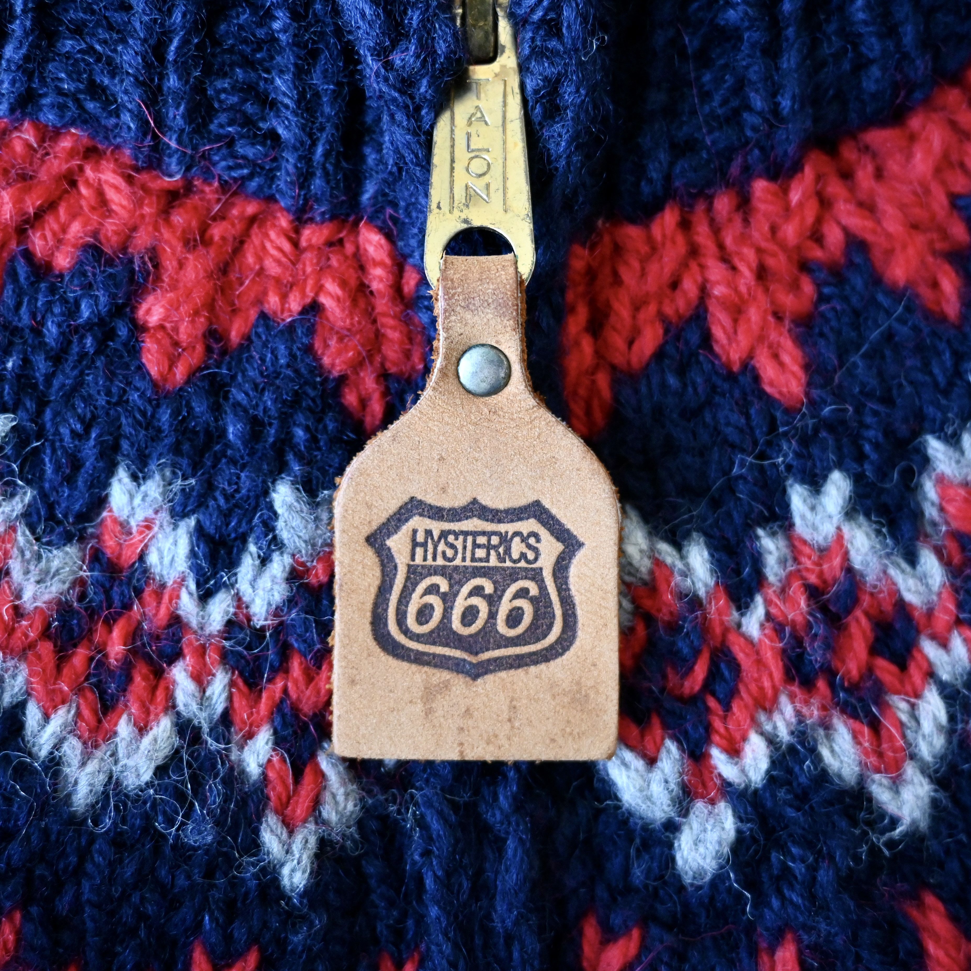 Hysteric Glamour 2000s Hysteric Glamour x CANADIAN SWEATER zip-up cardigan Size US L / EU 52-54 / 3 - 16 Thumbnail