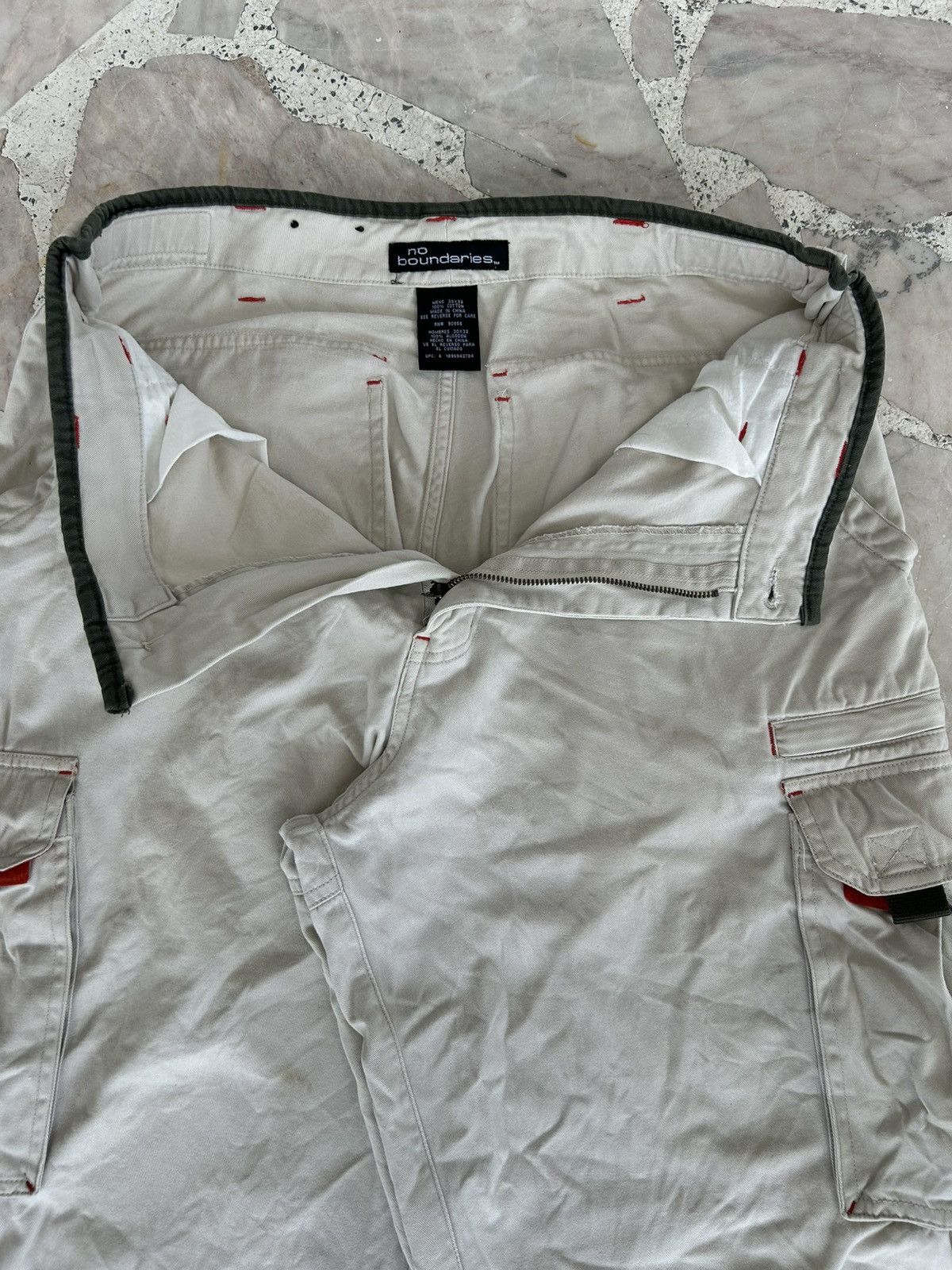 Japanese Brand No boundaries Cargo White Olive Size US 30 / EU 46 - 8 Thumbnail