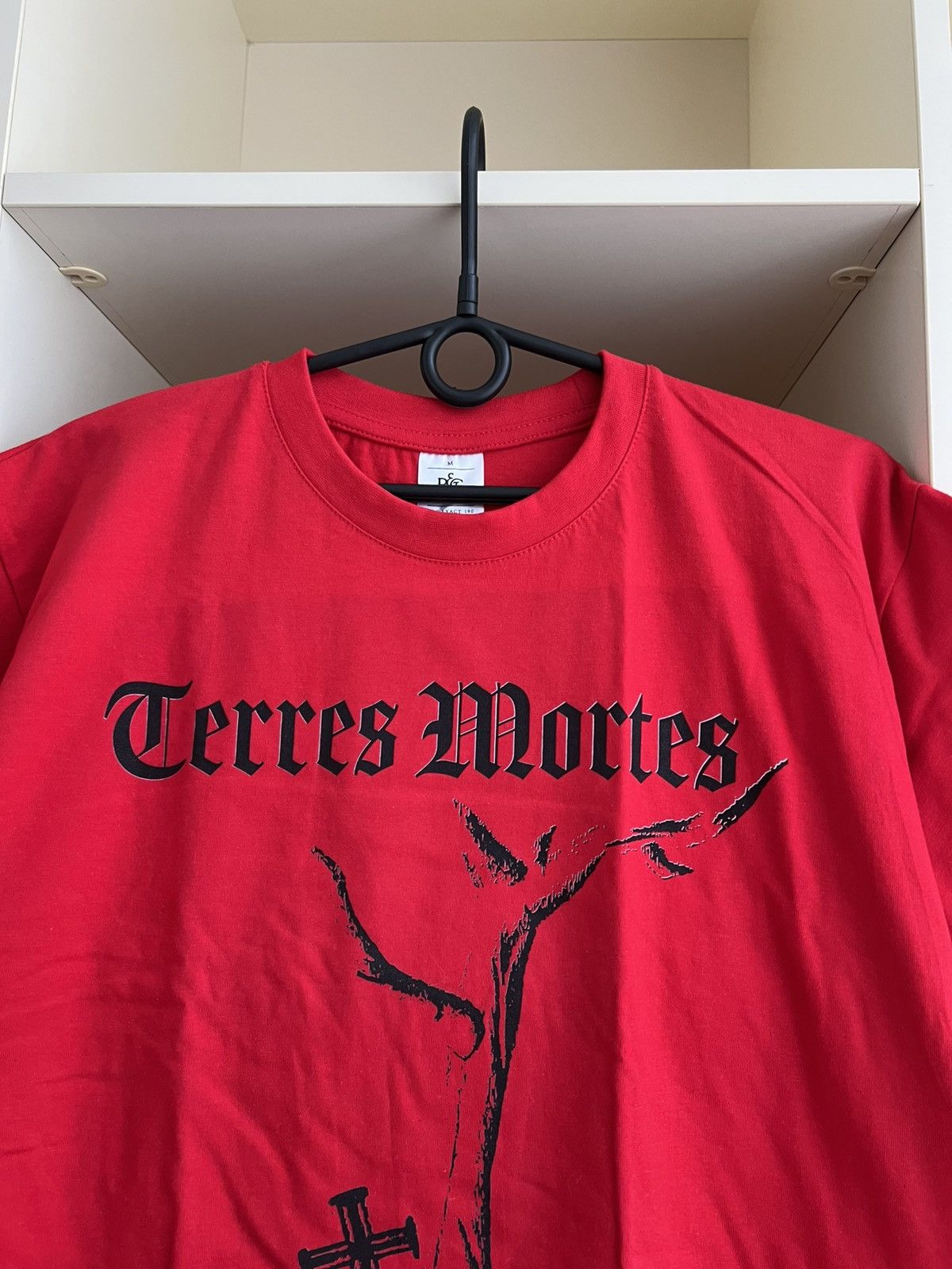 Band Tees Vintage Terres Mortes Black Metal Rock T-Shirt Tee Size M Size US M / EU 48-50 / 2 - 5 Thumbnail