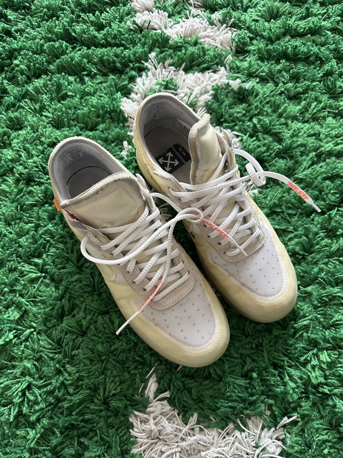 Nike × Off-White Nike Off White Air Force 1 OG “The Ten” Size US 10 / EU 43 - 4 Thumbnail