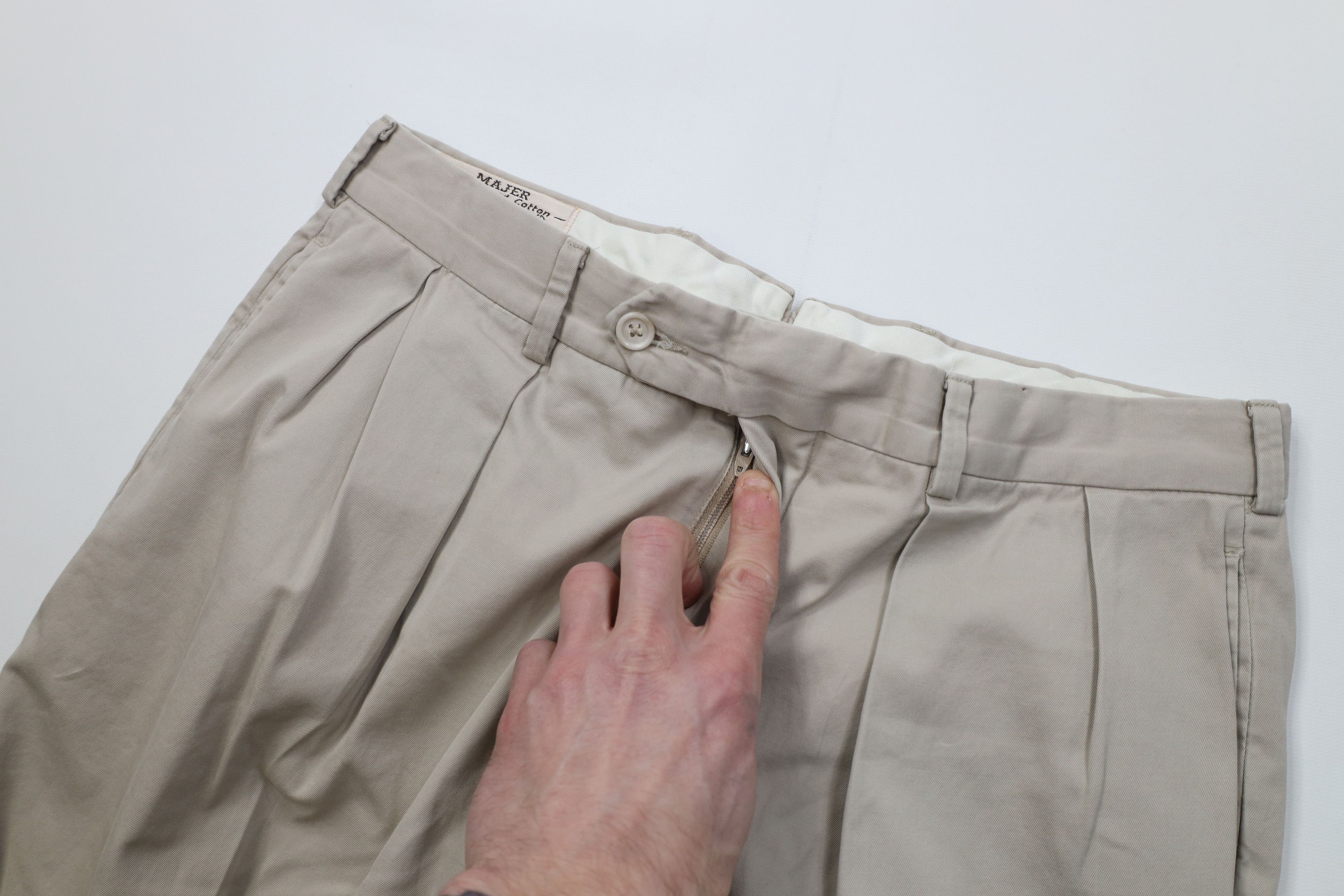 Vintage Vintage 70s Streetwear Sea Island Cotton Chino Pants USA Size US 32 / EU 48 - 7 Thumbnail