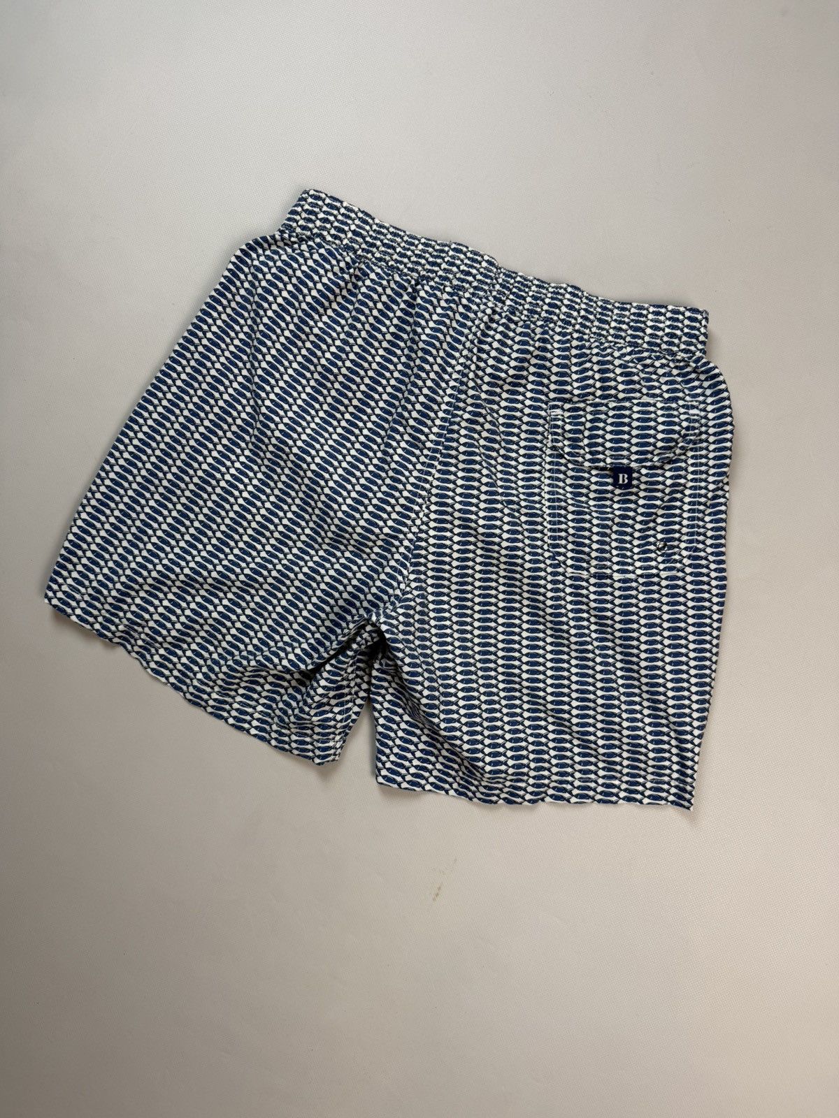 Boggi Boggi Milano Men’s Swimming Beach Fish Logo Shorts Size M Size US 32 / EU 48 - 15 Thumbnail