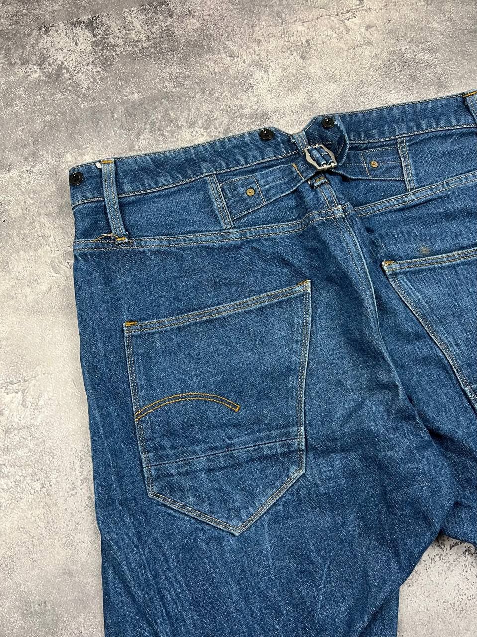 G-Star Vintage Distressed G-Star Raw Denim Jeans Flared Size US 36 / EU 52 - 12 Thumbnail