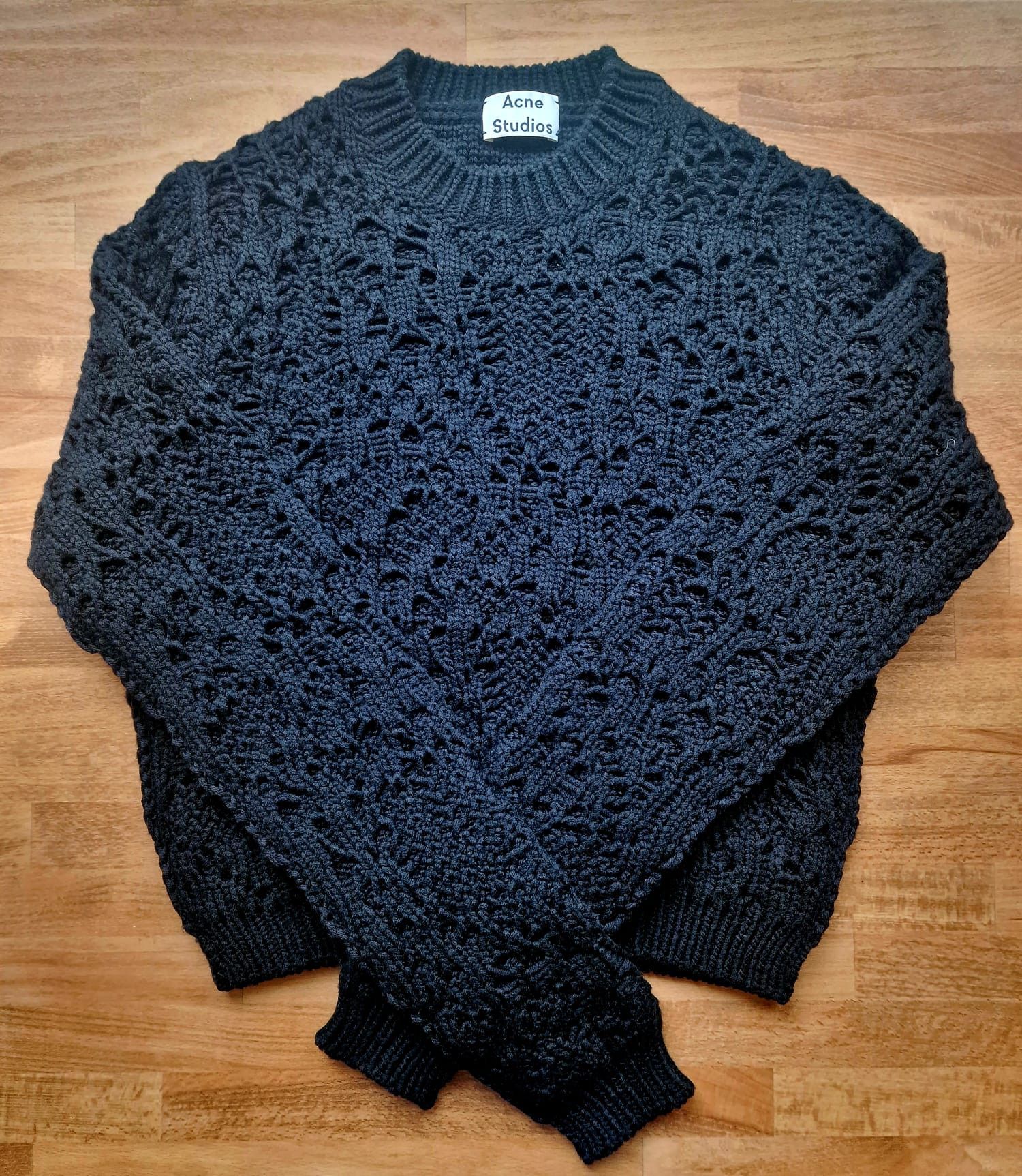 Acne Studios Acne Studios 2016 Chunky Lace Knit Sweater Size S / US 4 / IT 40 - 1 Thumbnail