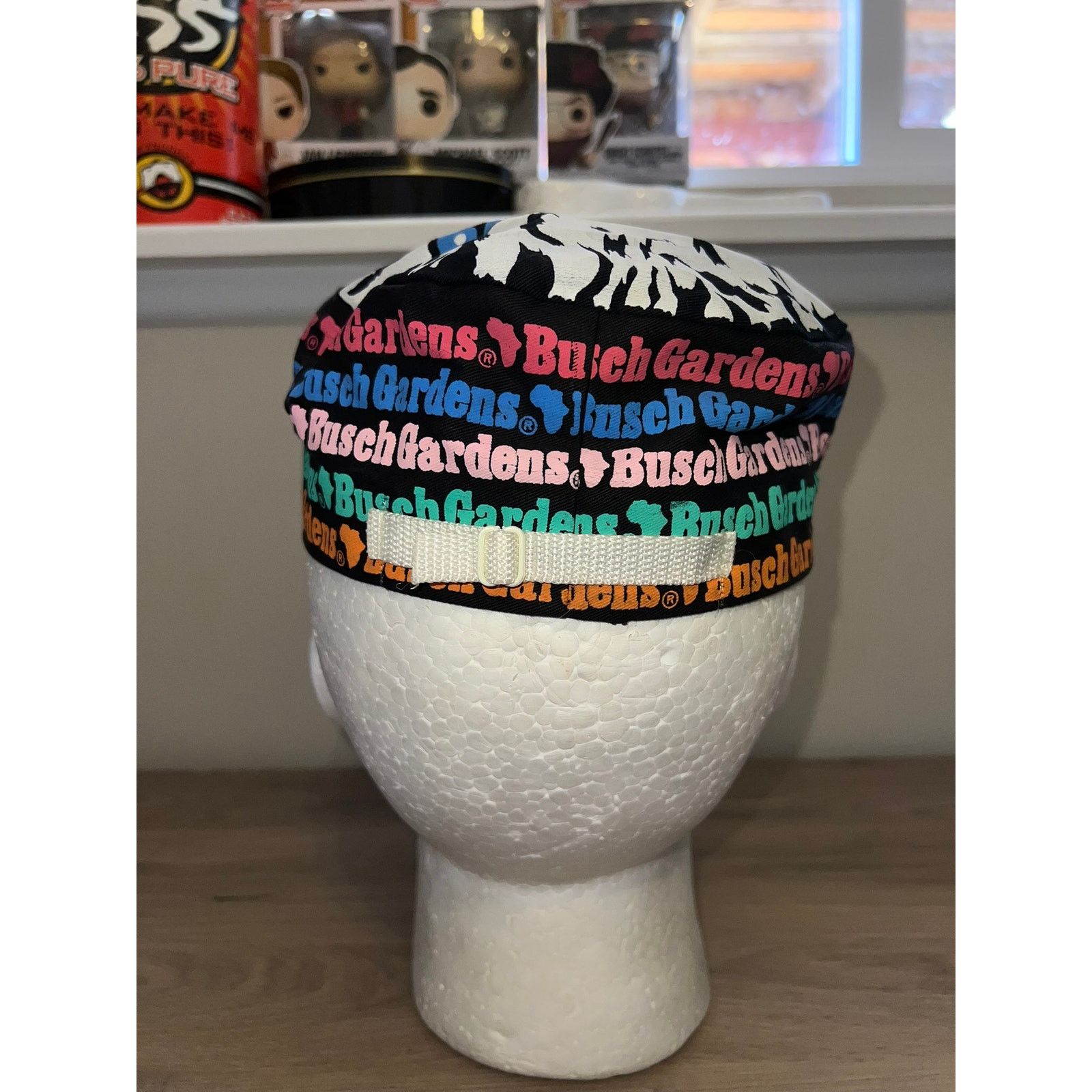 Vintage Vintage Busch Gardens Hat Headwear Cap White Tiger Painter Size ONE SIZE - 6 Thumbnail