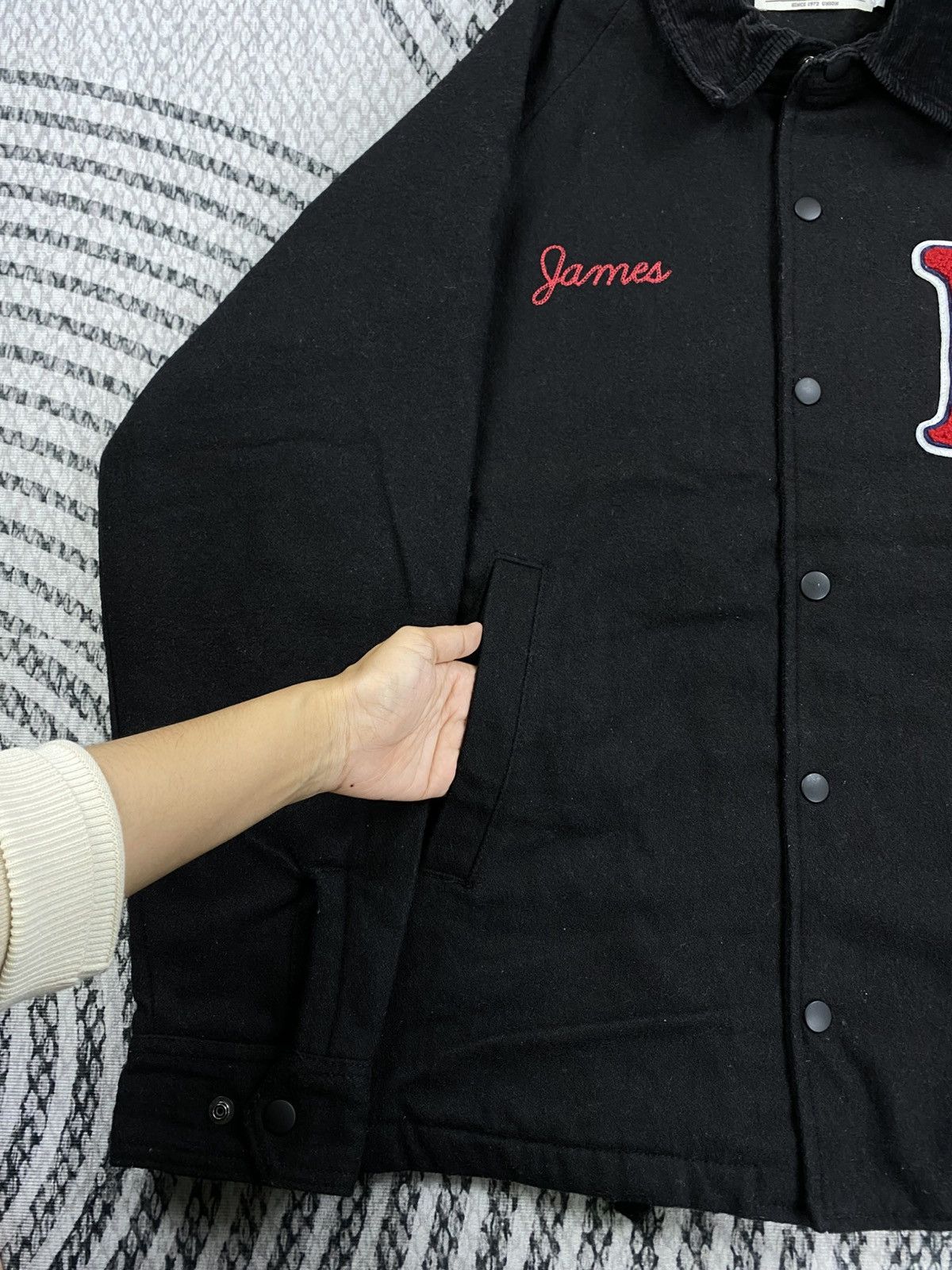 Craftsman Vintage True Craftman Embroidery Logo Coach Wool Jacket Size US M / EU 48-50 / 2 - 8 Thumbnail