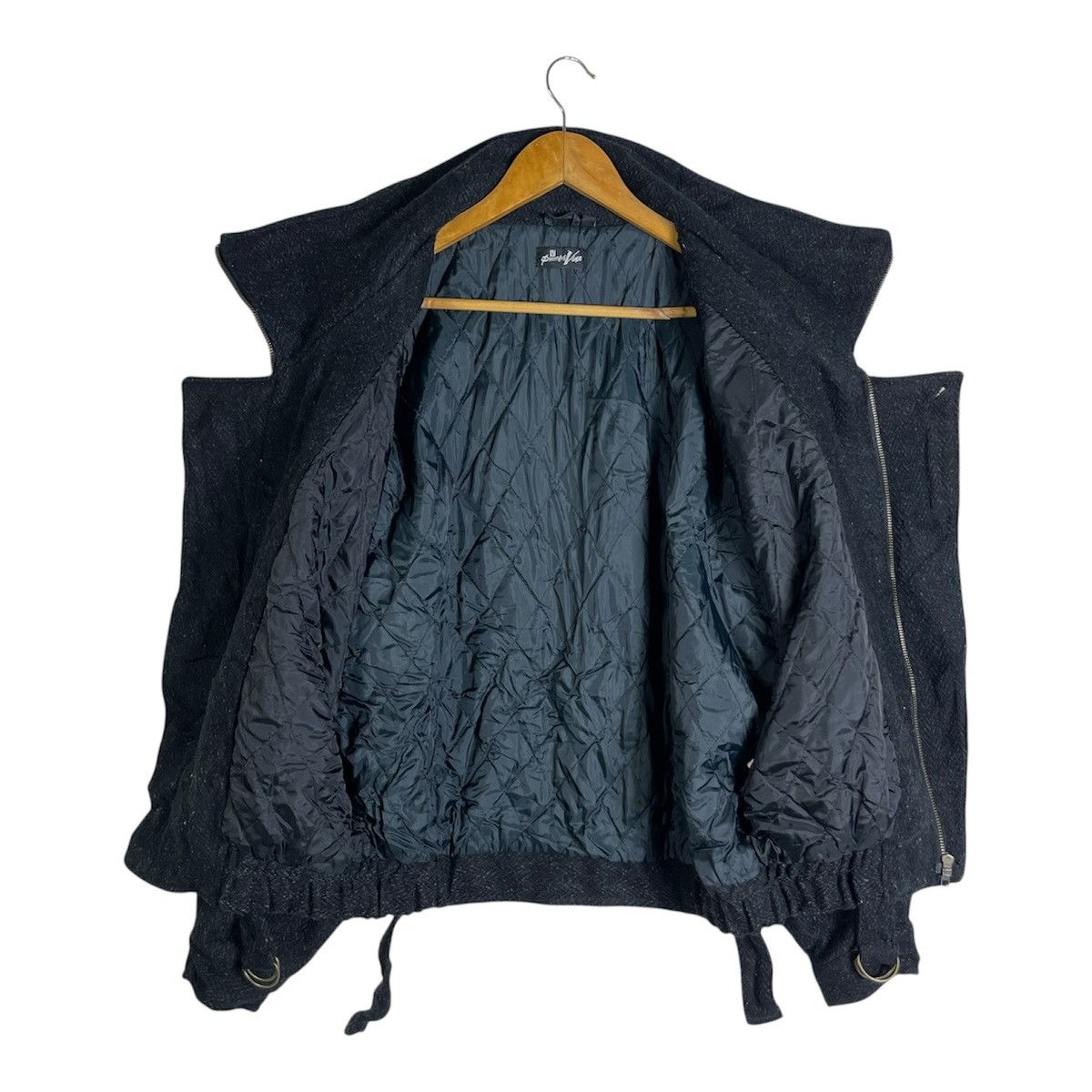 Issey Miyake Vintage Issey Miyake Inspired Powerful Vise Wool Bomber Size US L / EU 52-54 / 3 - 4 Thumbnail