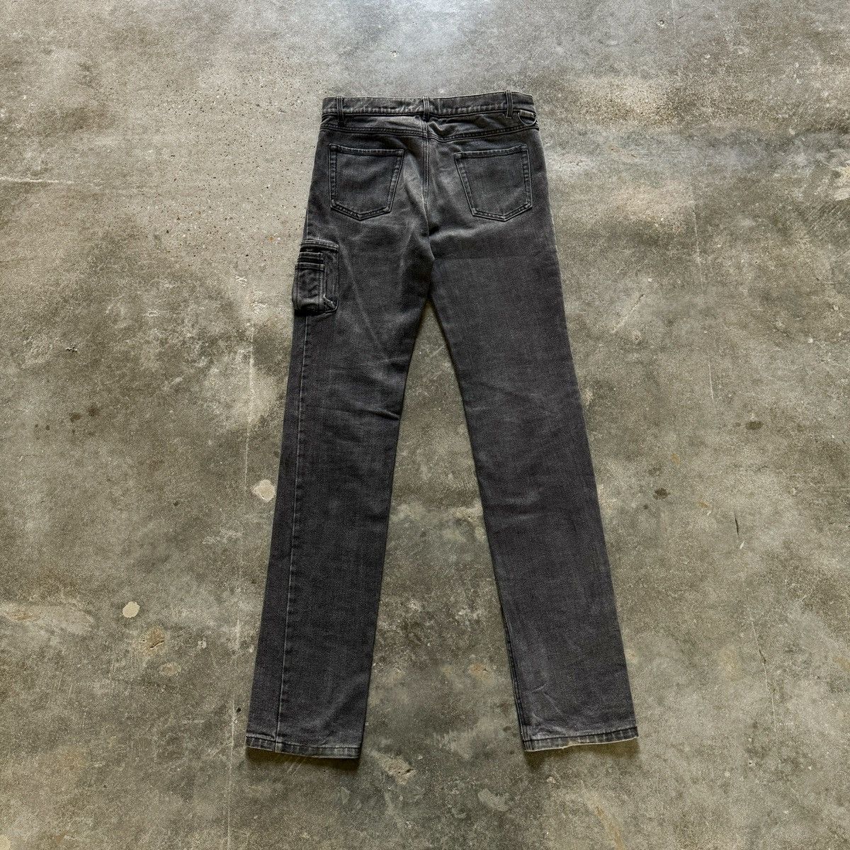 Raf Simons Raf Simons AW04 Ma-1 pocket denim jeans Size US 31 - 6 Thumbnail