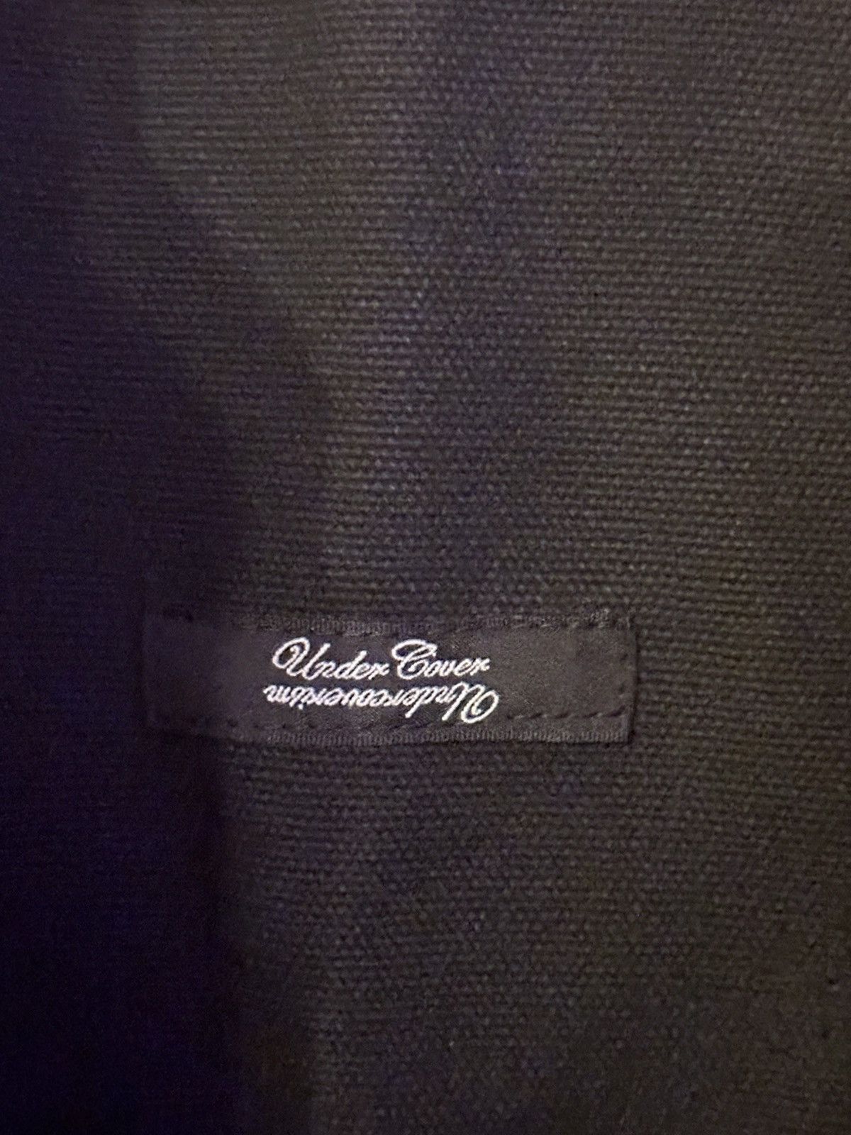 Japanese Brand × Undercover Undercover Tokyo Canvas Tote Bag Black Size ONE SIZE - 3 Thumbnail