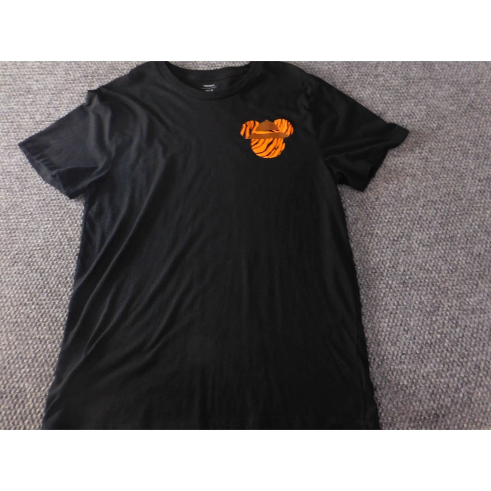 Old Navy Old Navy Shirt Mens T-Shirt Crew Neck Short Sleeve Black Bear Graphic 90s Colorful Logo Cotton Knit Classic Regular Size M Black Mens Size US M / EU 48-50 / 2 - 2 Thumbnail