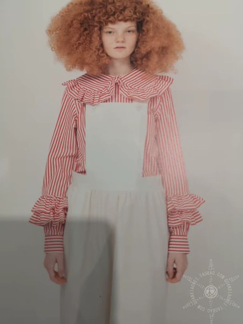 Comme des Garcons Comme Des Garcons Red striped shirt Size XS / US 0-2 / IT 36-38 - 2 Thumbnail