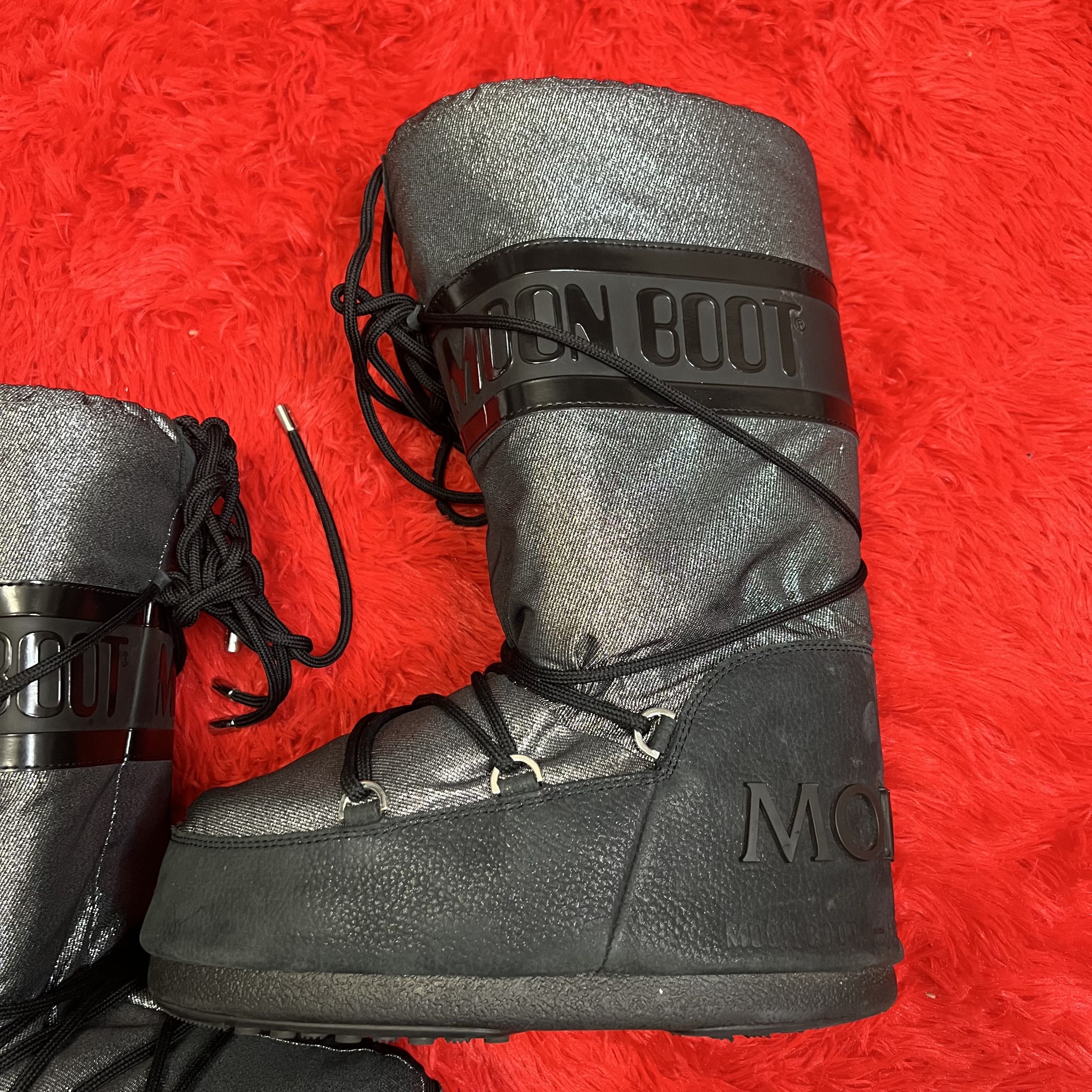 Moon Boot Moon Boot x Moncler Snow Boots Size US 8.5 / IT 38.5 - 3 Thumbnail
