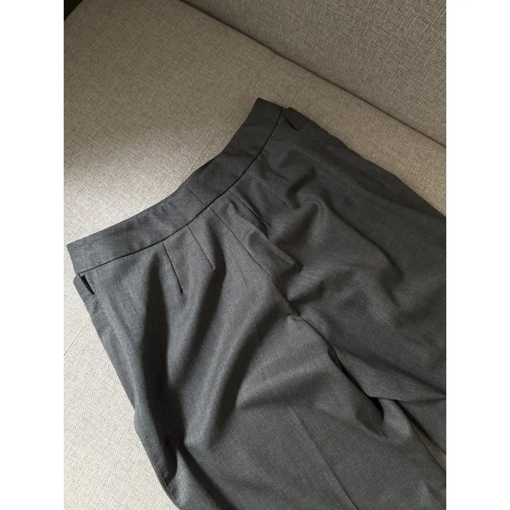 Dolce & Gabbana Dolce & Gabbana Grey Tailored Wool Blend Suit Set Size M / US 6-8 / IT 42-44 - 7 Thumbnail