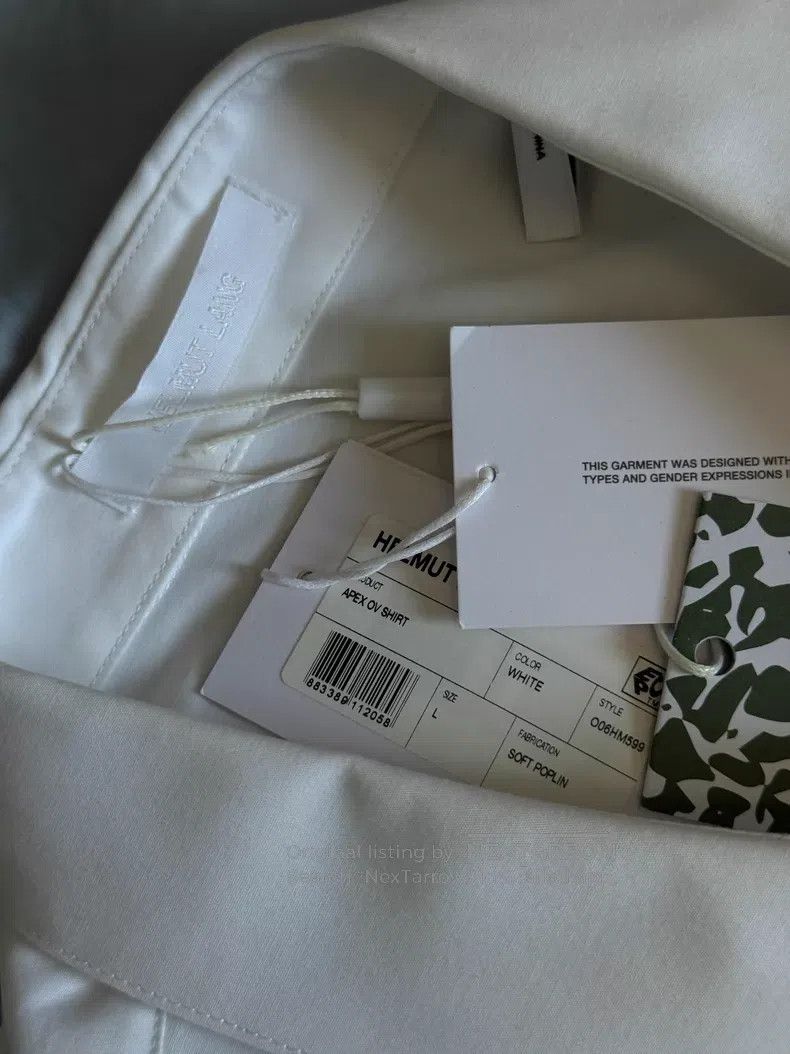Helmut Lang Helmut Lang Shirt Size US L / EU 52-54 / 3 - 9 Thumbnail