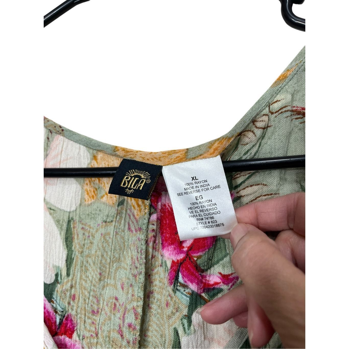 Other Bila Floral Print Boho Swing Dress Size XL Size XL / US 12-14 / IT 48-50 - 6 Thumbnail