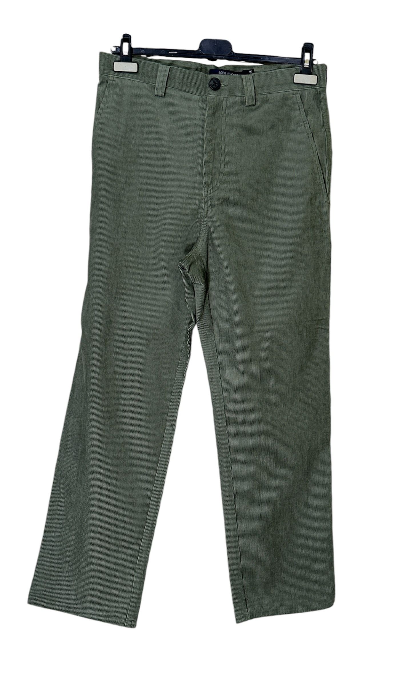 SOFIE D'HOORE Green cotton trousers Size 25" / US 0 / IT 36 - 1 Thumbnail