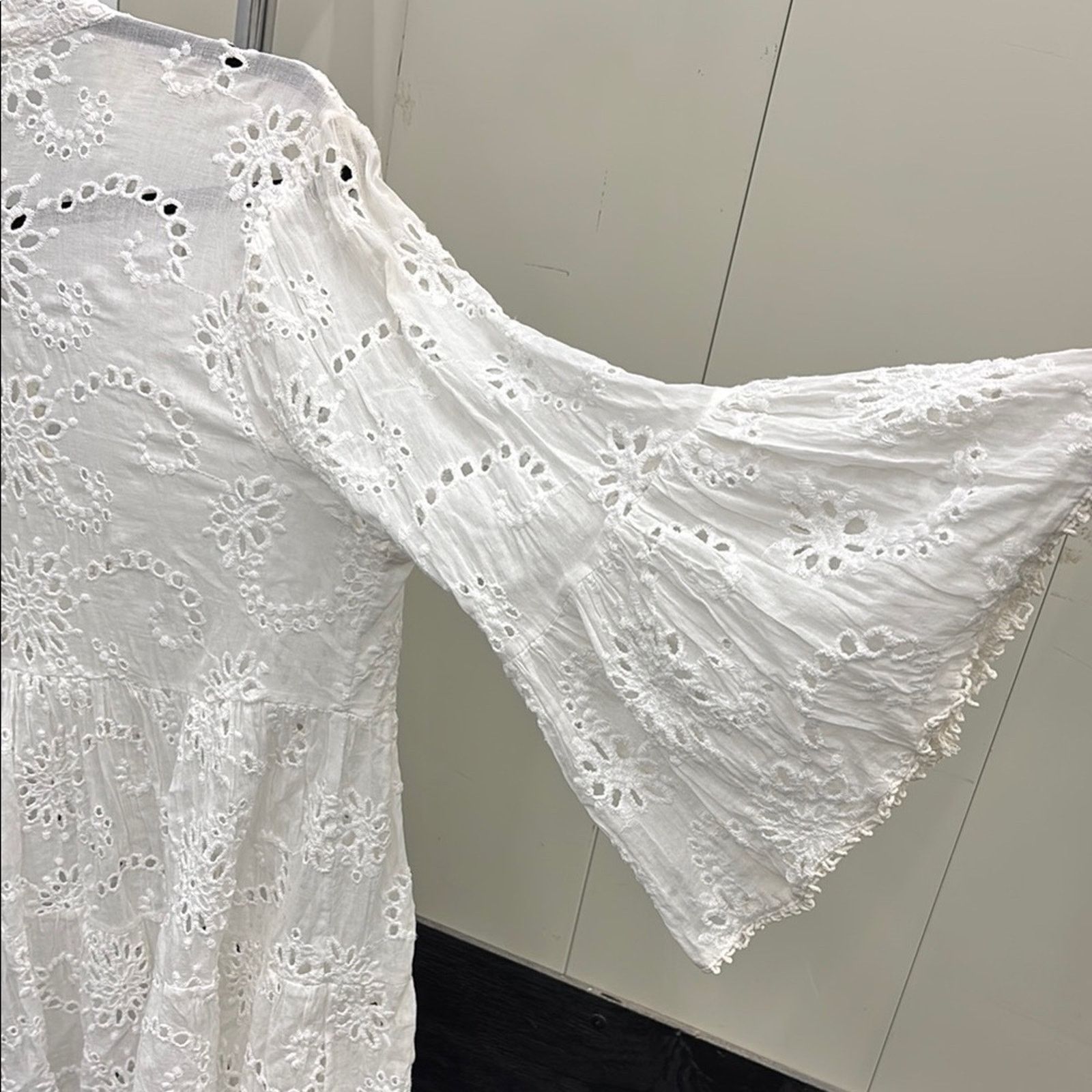 Other NWT Antica Sartoria Elegant White Lace Dress Size XL Size XL / US 12-14 / IT 48-50 - 9 Thumbnail