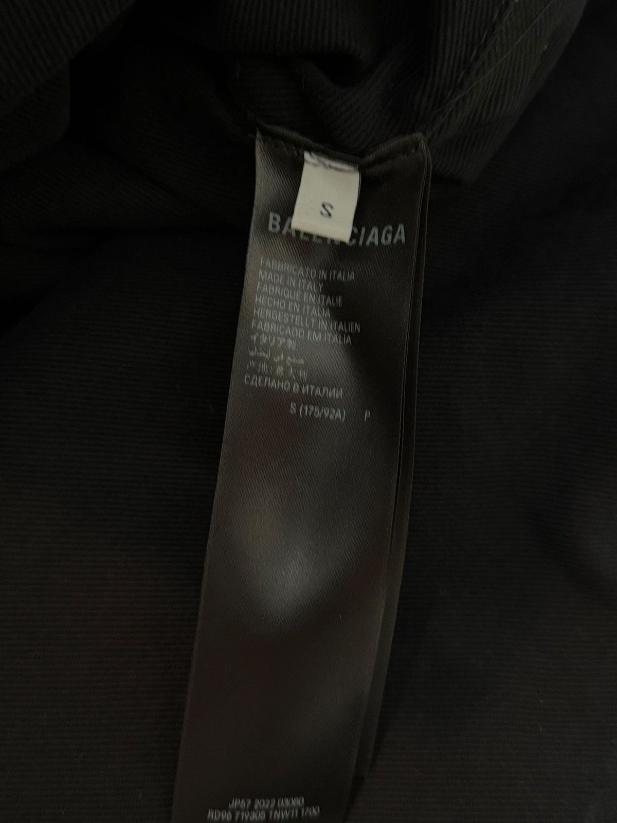 Balenciaga Heavy Cotton Fleece Hooded Bomber Jacket Zip Size US XXL / EU 58 / 5 - 15 Thumbnail