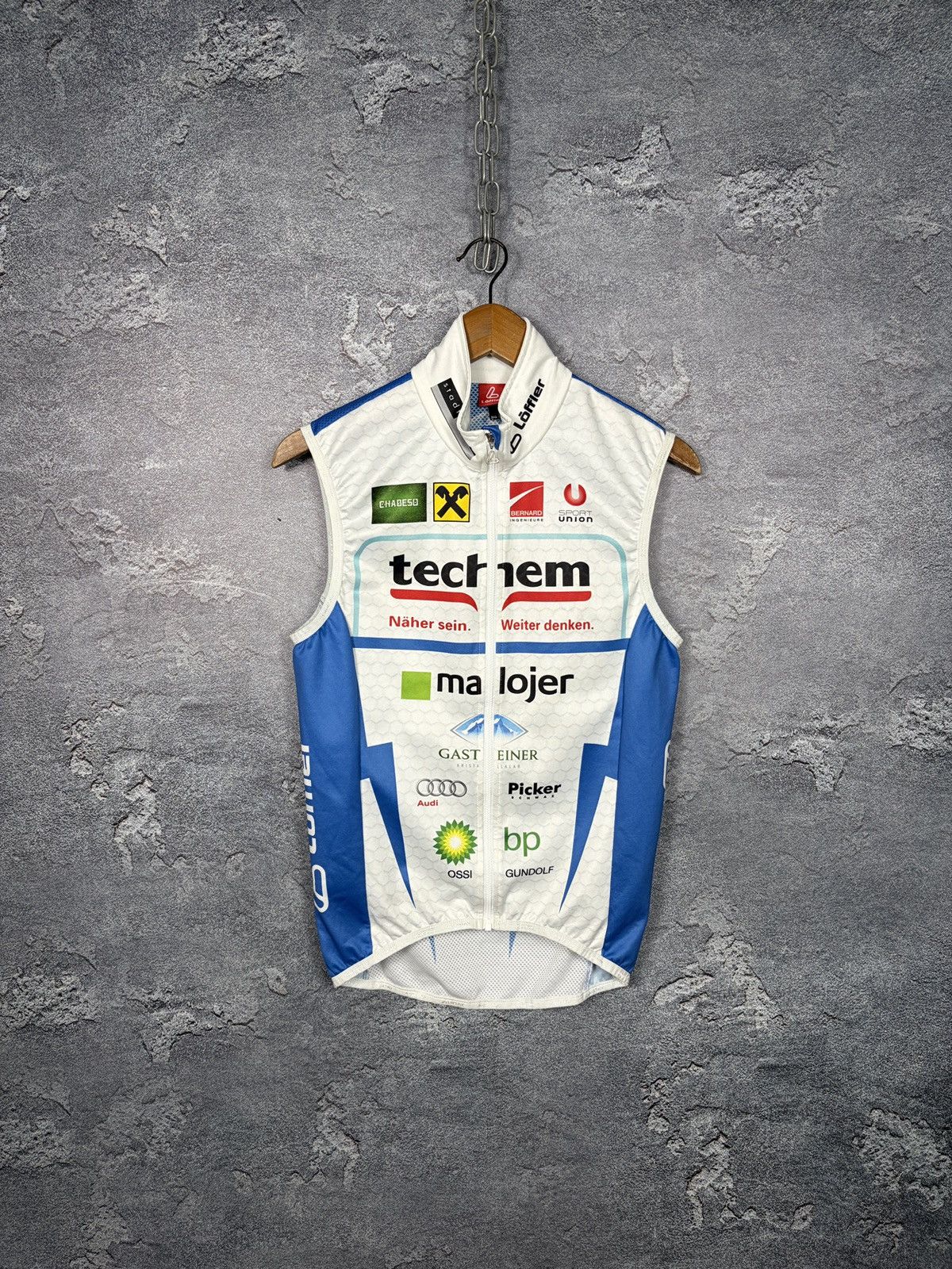 Bicycle Vintage Loffler Audi Bicycle Jersey Vest Size US M / EU 48-50 / 2 - 1 Thumbnail