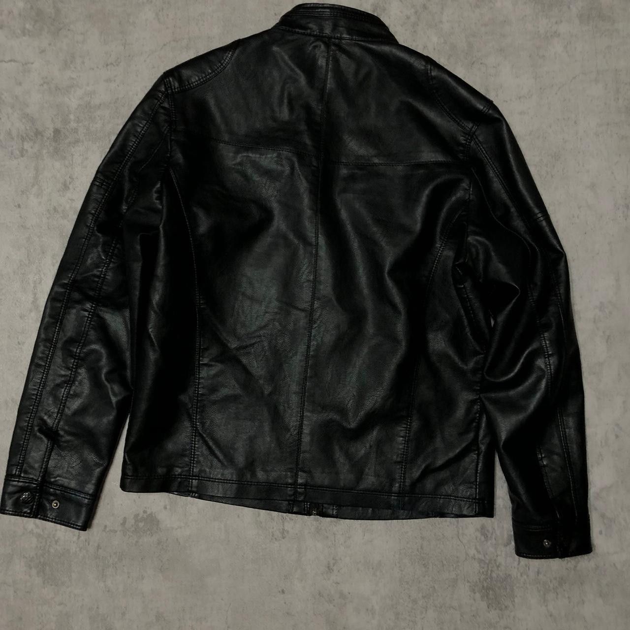 Other Black leather jacket with a unique, worn look #leatherjacket Size ONE SIZE - 4 Thumbnail