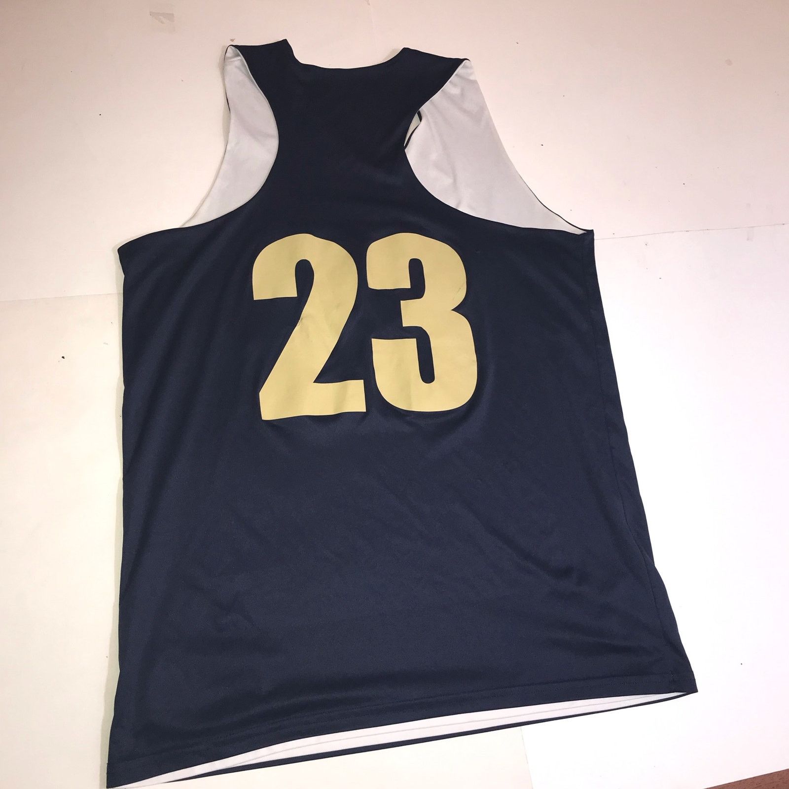 Alleson Athletics ALLESON ATHLETIC Tank Top Women's XL Blue & Gold Size XL / US 12-14 / IT 48-50 - 3 Thumbnail